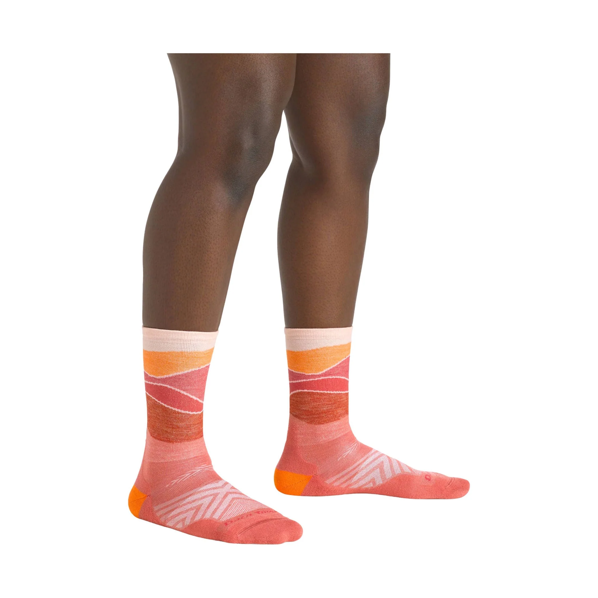 Darn Tough Vermont Women's Horizon Micro Crew Ultra Lightweight Running Sock - Canyon - Image 2