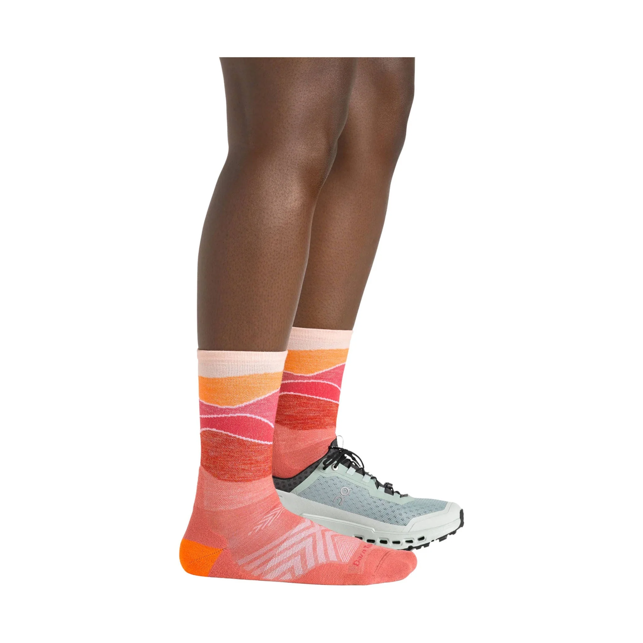 Darn Tough Vermont Women's Horizon Micro Crew Ultra Lightweight Running Sock - Canyon - Image 3