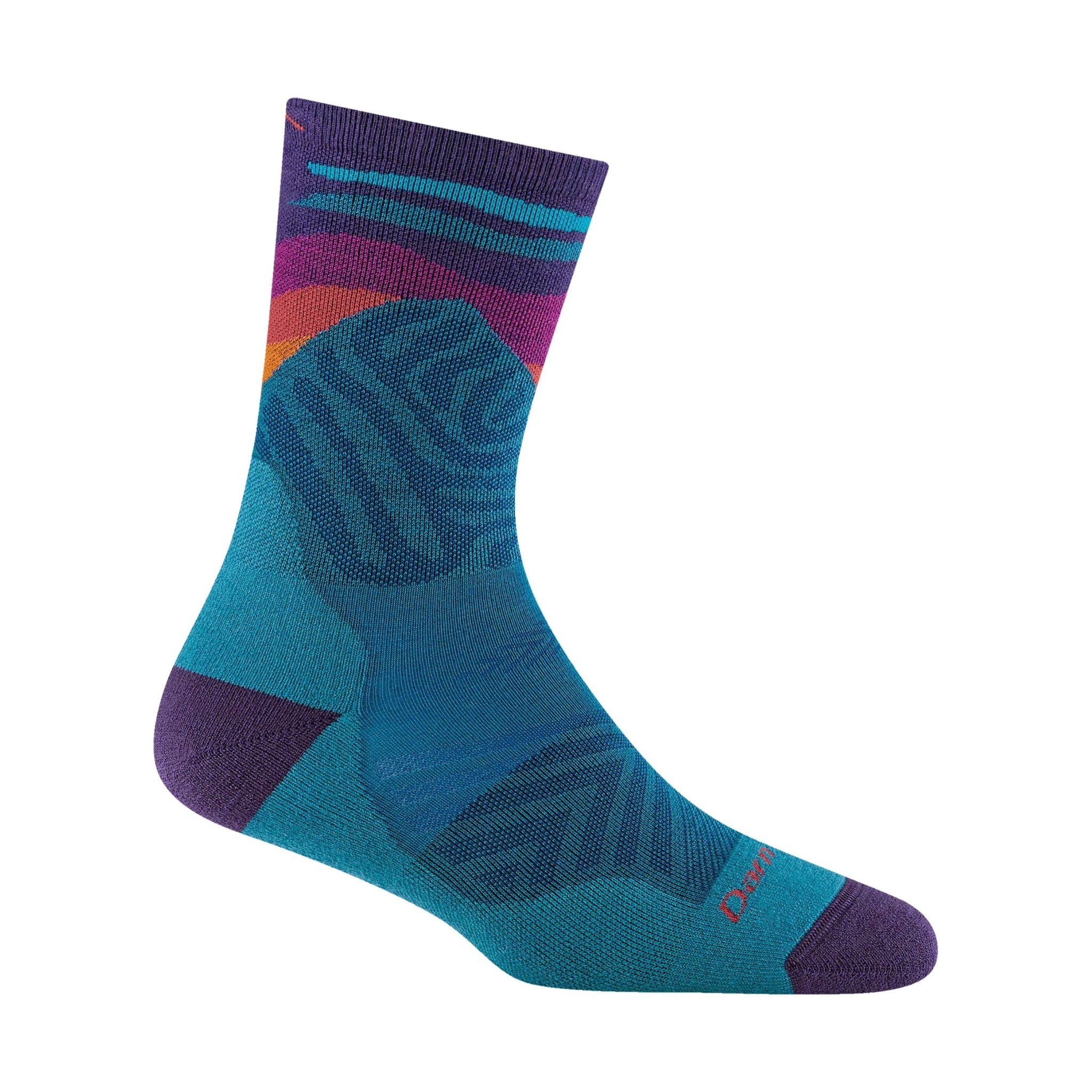 Darn Tough Vermont Women's Mirnavated Micro Crew Ultra Lightweight Running Sock - Cascade