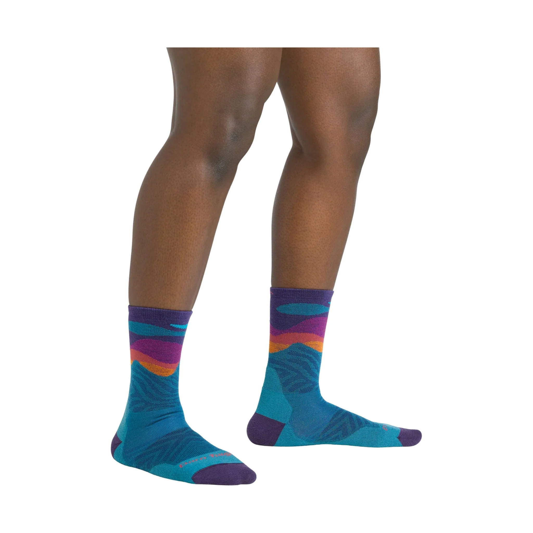 Darn Tough Vermont Women's Mirnavated Micro Crew Ultra Lightweight Running Sock - Cascade - Image 3