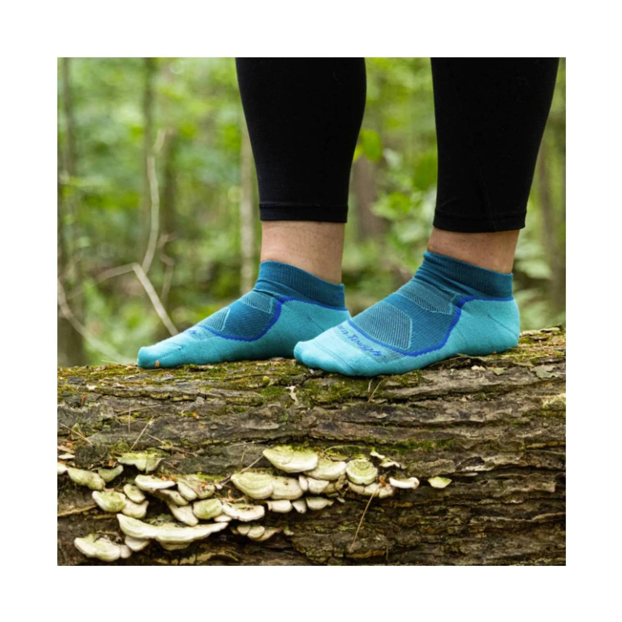 Darn Tough Vermont Women's No Show Lightweight Socks - Cascade - Image 4