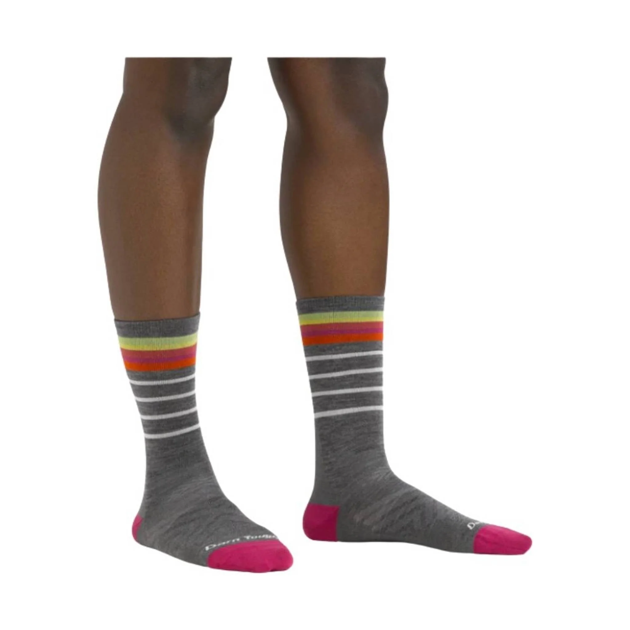 Darn Tough Vermont Women's Stride Micro Crew Ultra-Lightweight Running Sock - Gray - Image 3