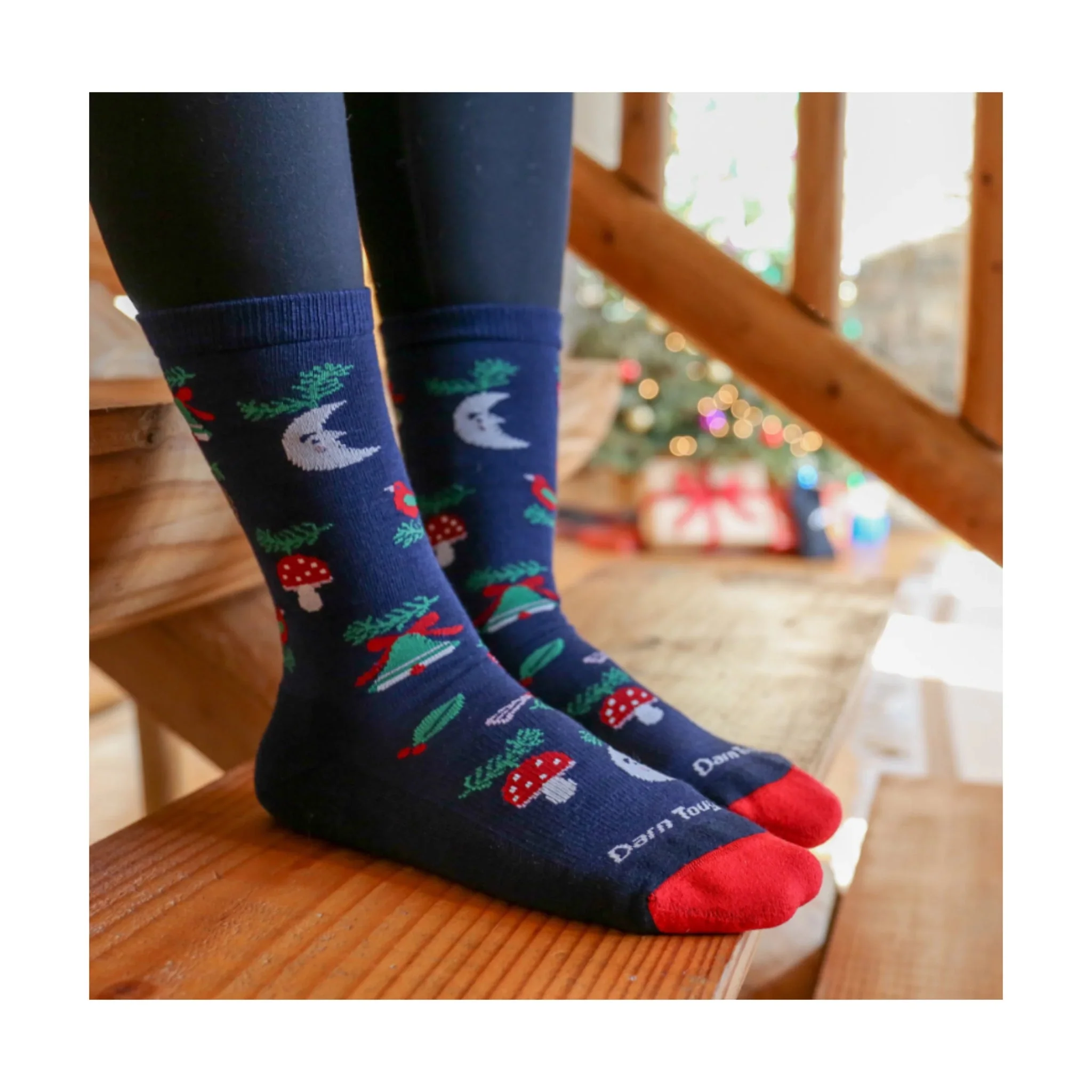 Darn Tough Vermont Women's Tinsel Town Sock - Eclipse - Image 2
