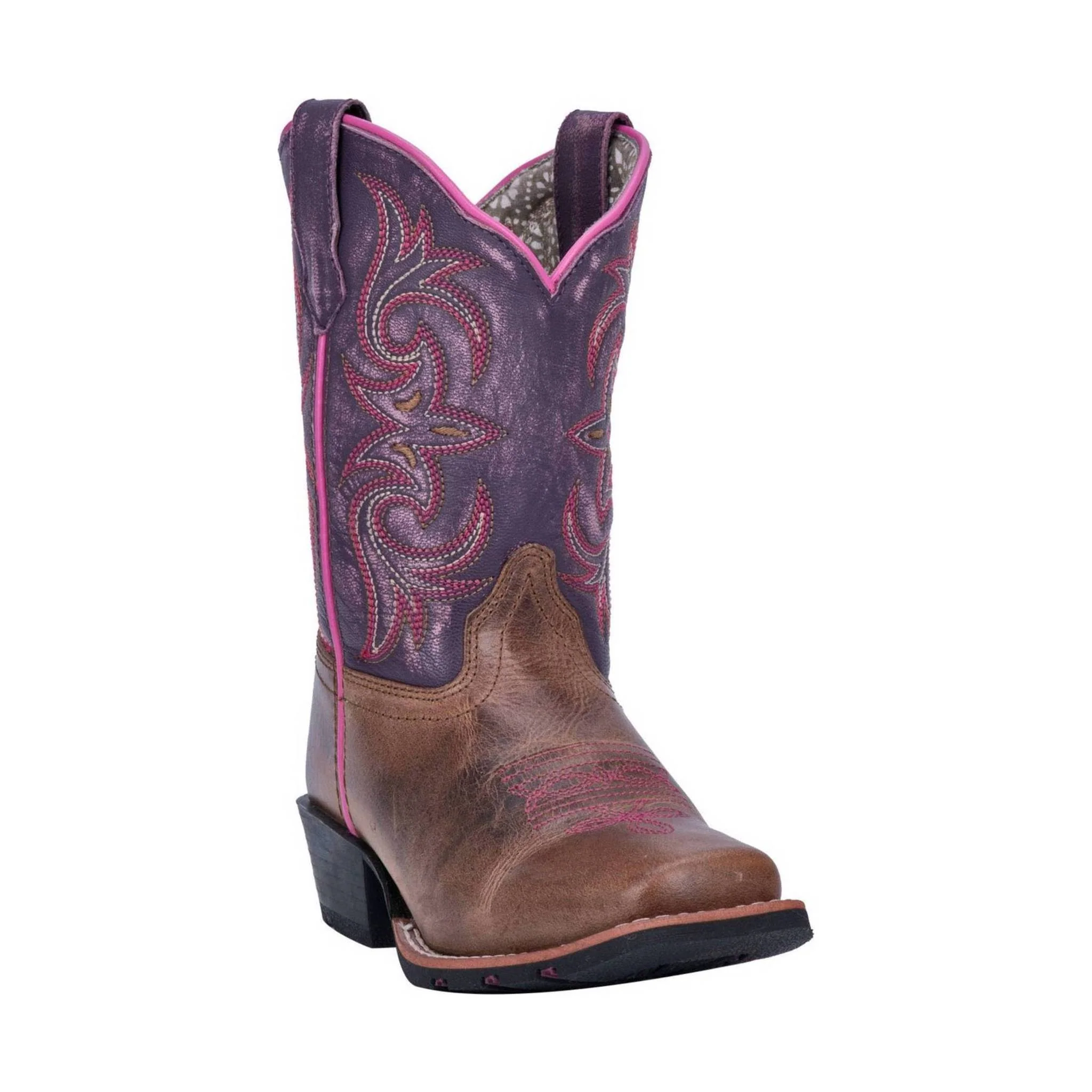 Dingo Kids' Majesty Boot - Tan Purple - Image 3
