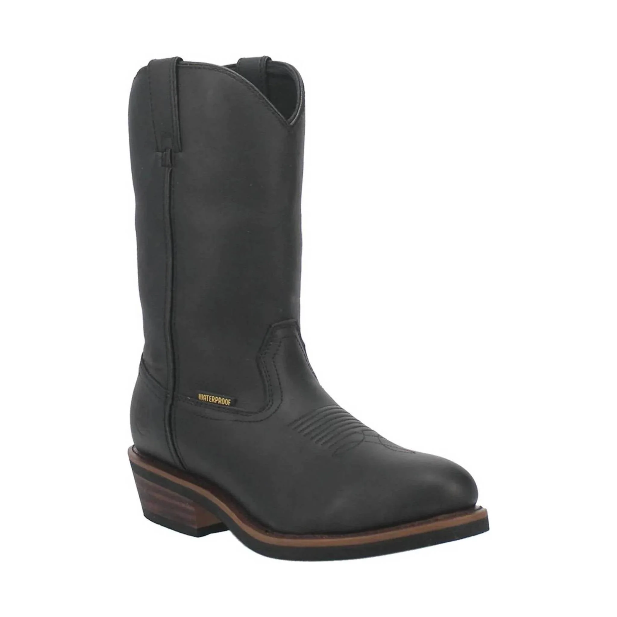 Dingo Men's Wellington Boot - Black - Image 2