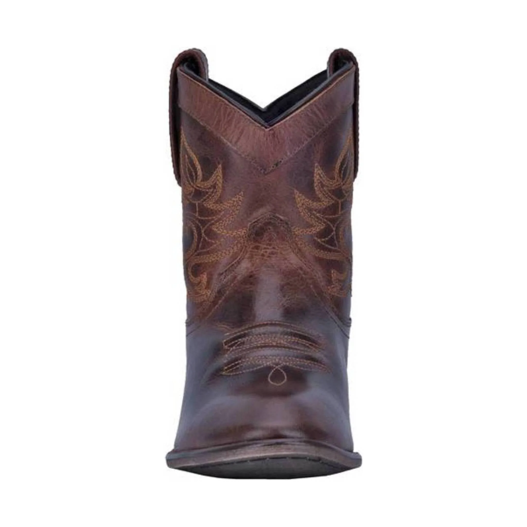 Dingo Women's Willie Boot - Brown Leather - Image 4