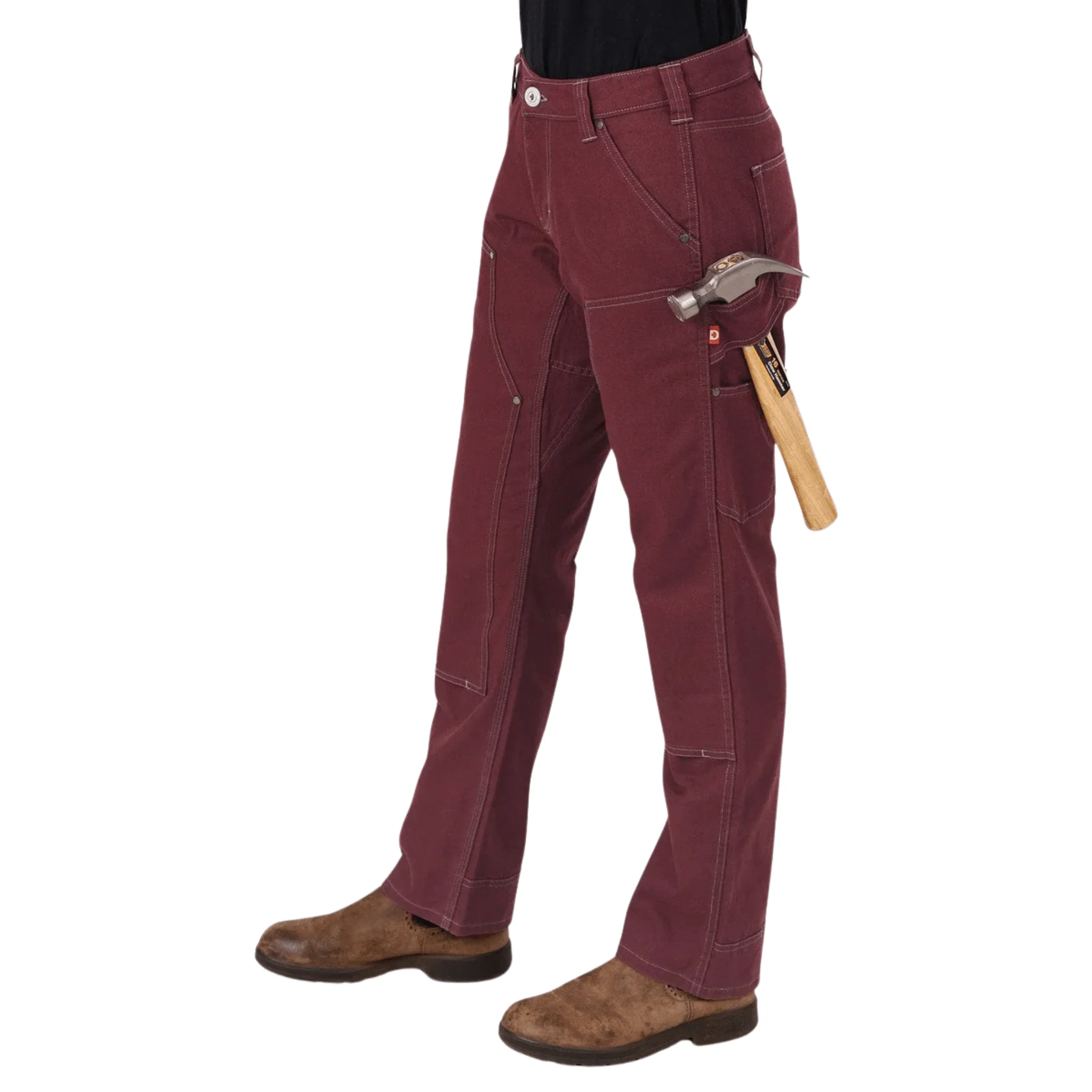 Dovetail Women's Anna Taskpant - Elderberry Canvas - Image 3