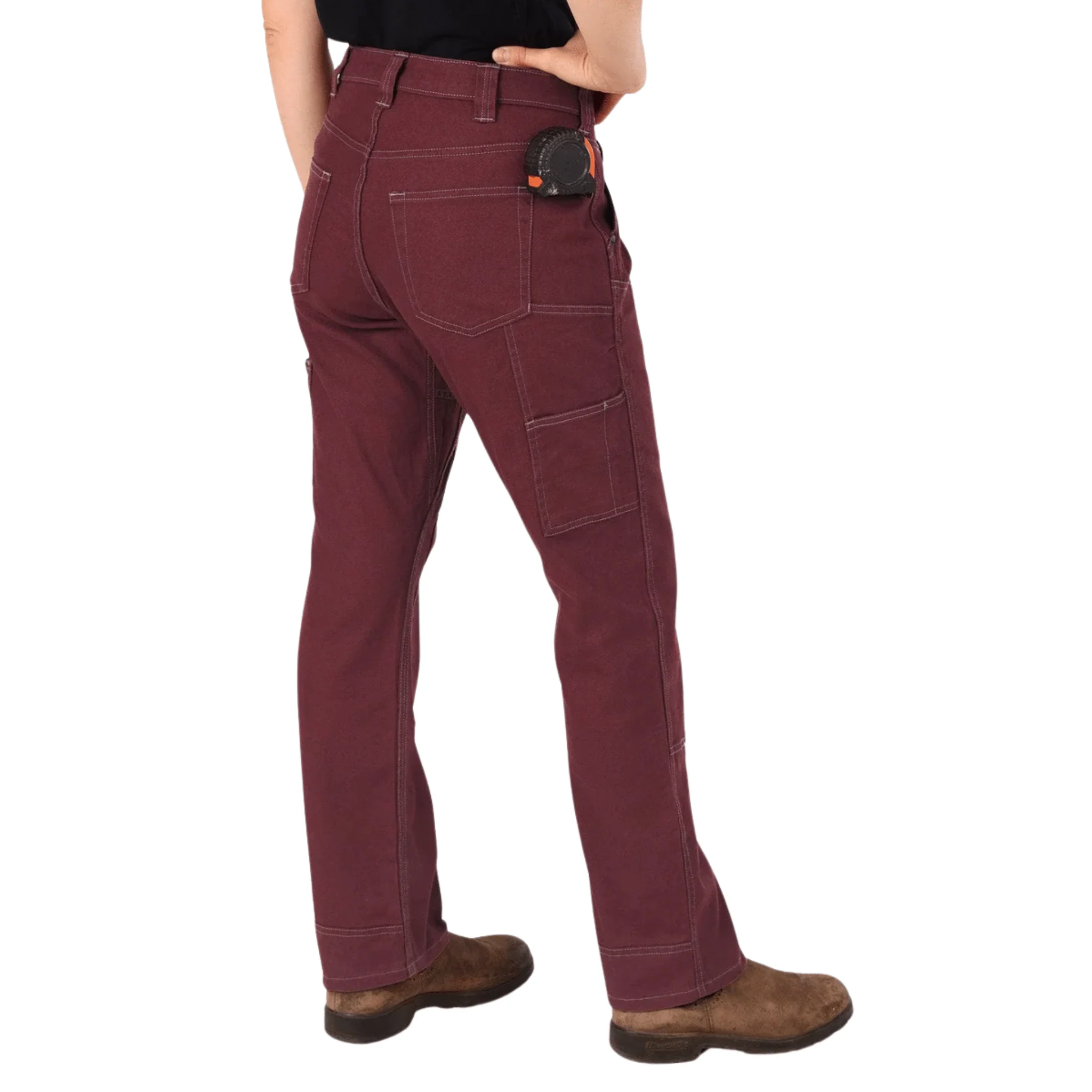 Dovetail Women's Anna Taskpant - Elderberry Canvas - Image 5
