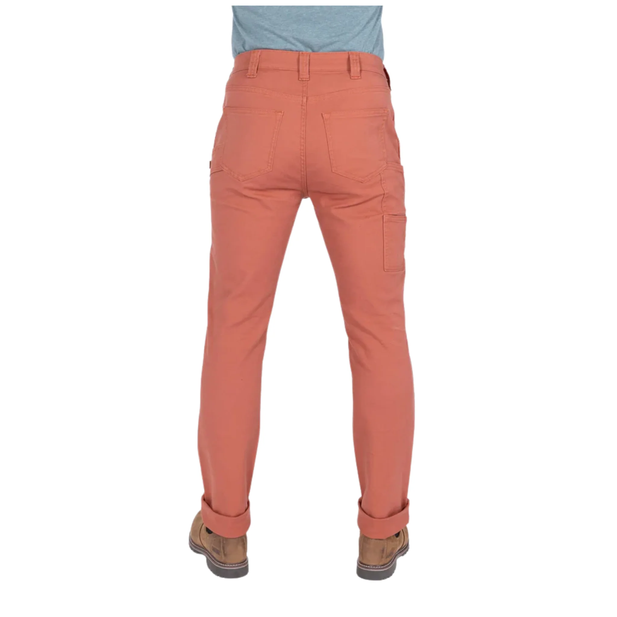 Dovetail Women's Go To Stretch Canvas Pant - Terracotta - Image 3