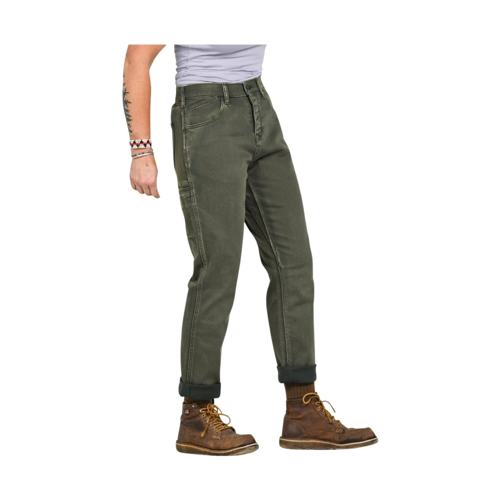 Dovetail Women's Shop Pant - Olive Green - Image 2