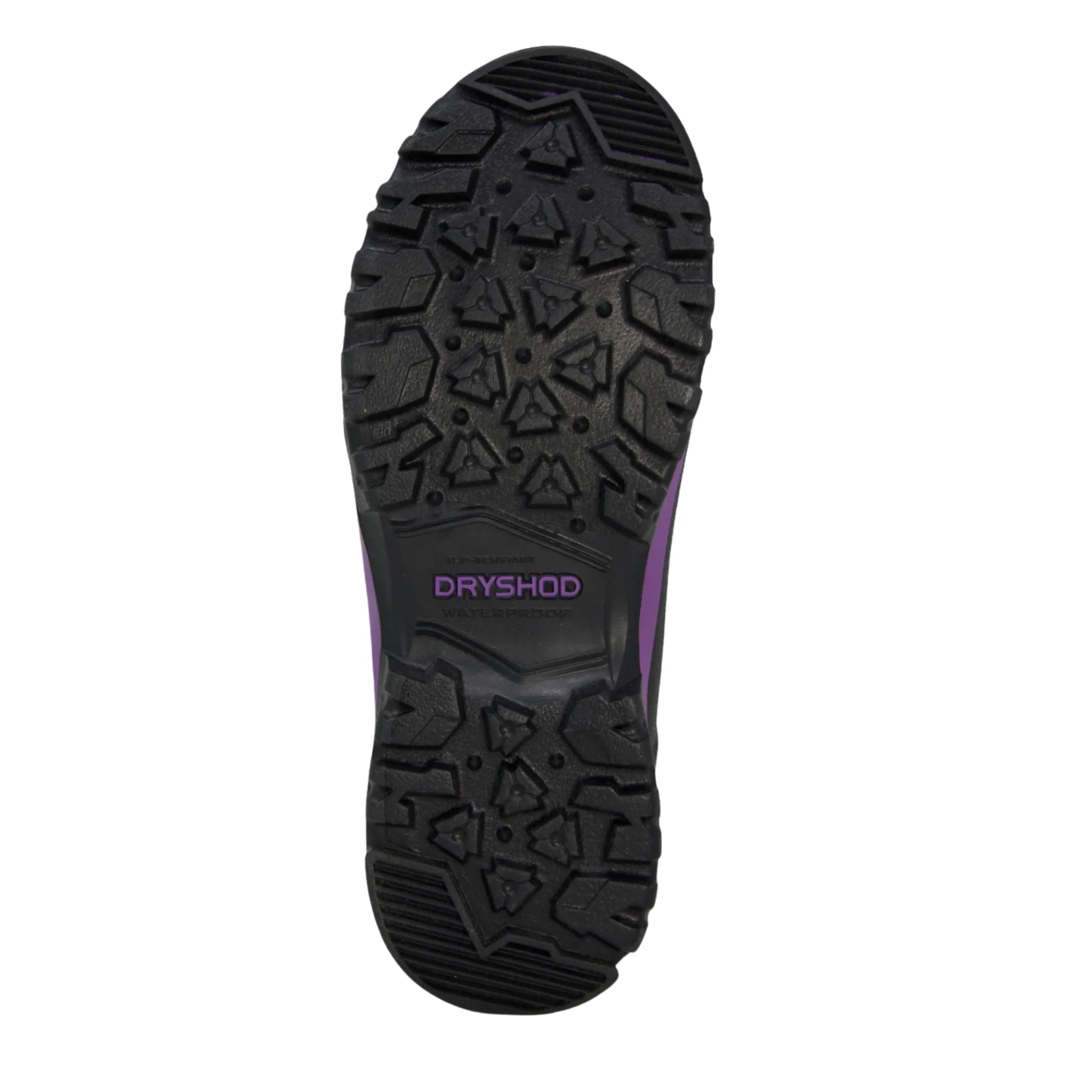 Dryshod Women's Legend MXT Mid Rain Boots - Black/Purple - Image 3