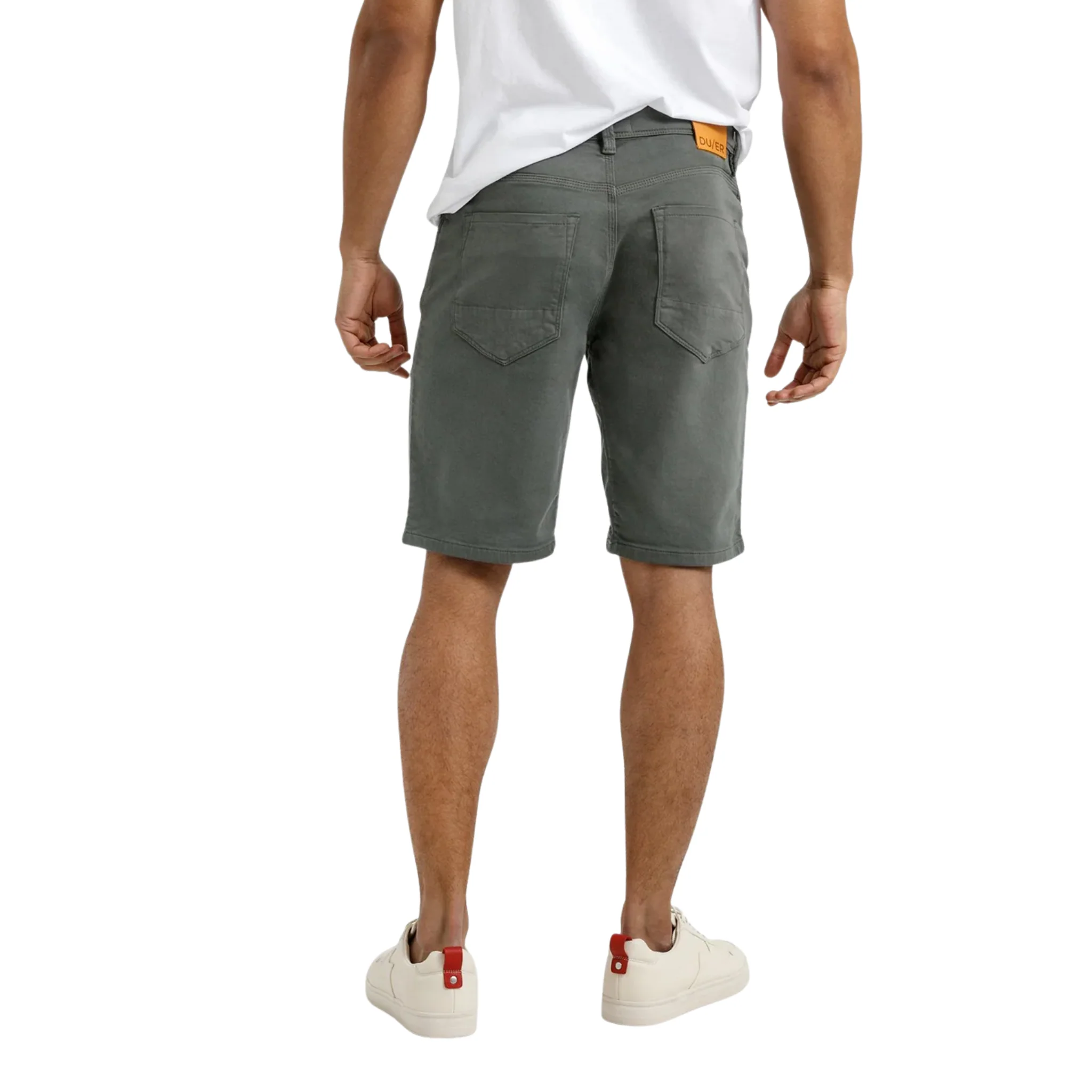 Duer Men's No Sweat Relaxed Short - Gull - Image 3