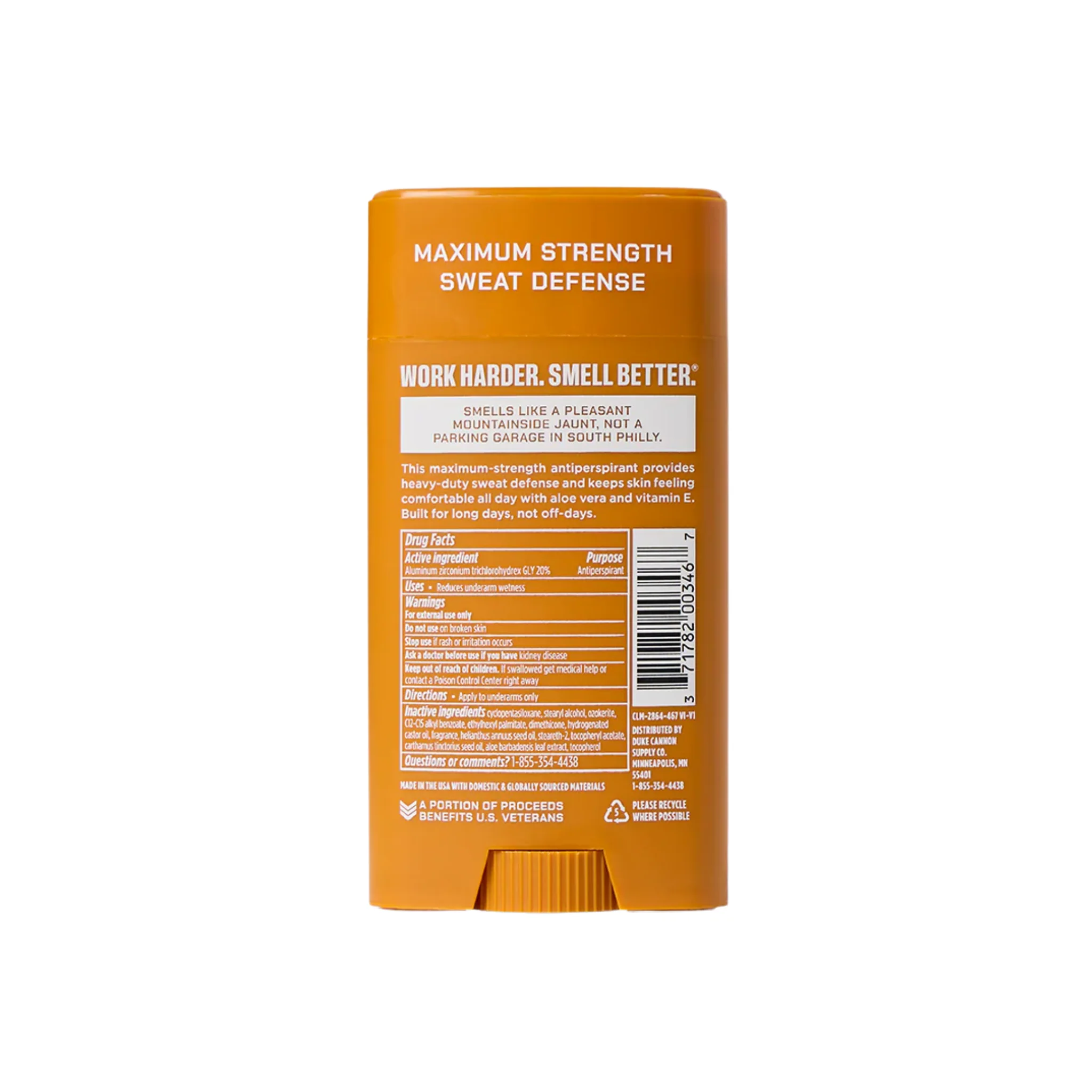 Duke Cannon Antiperspirant Deodorant 3oz - Sawtooth - Image 2