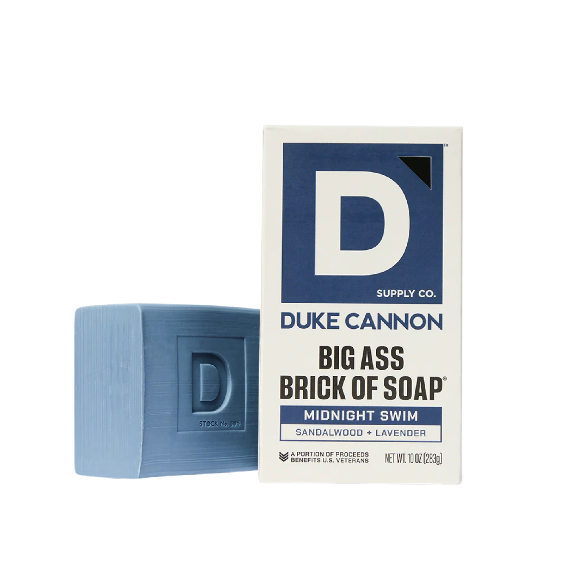Duke Cannon Big Ass Brick Of Soap 10oz - Midnight Swim