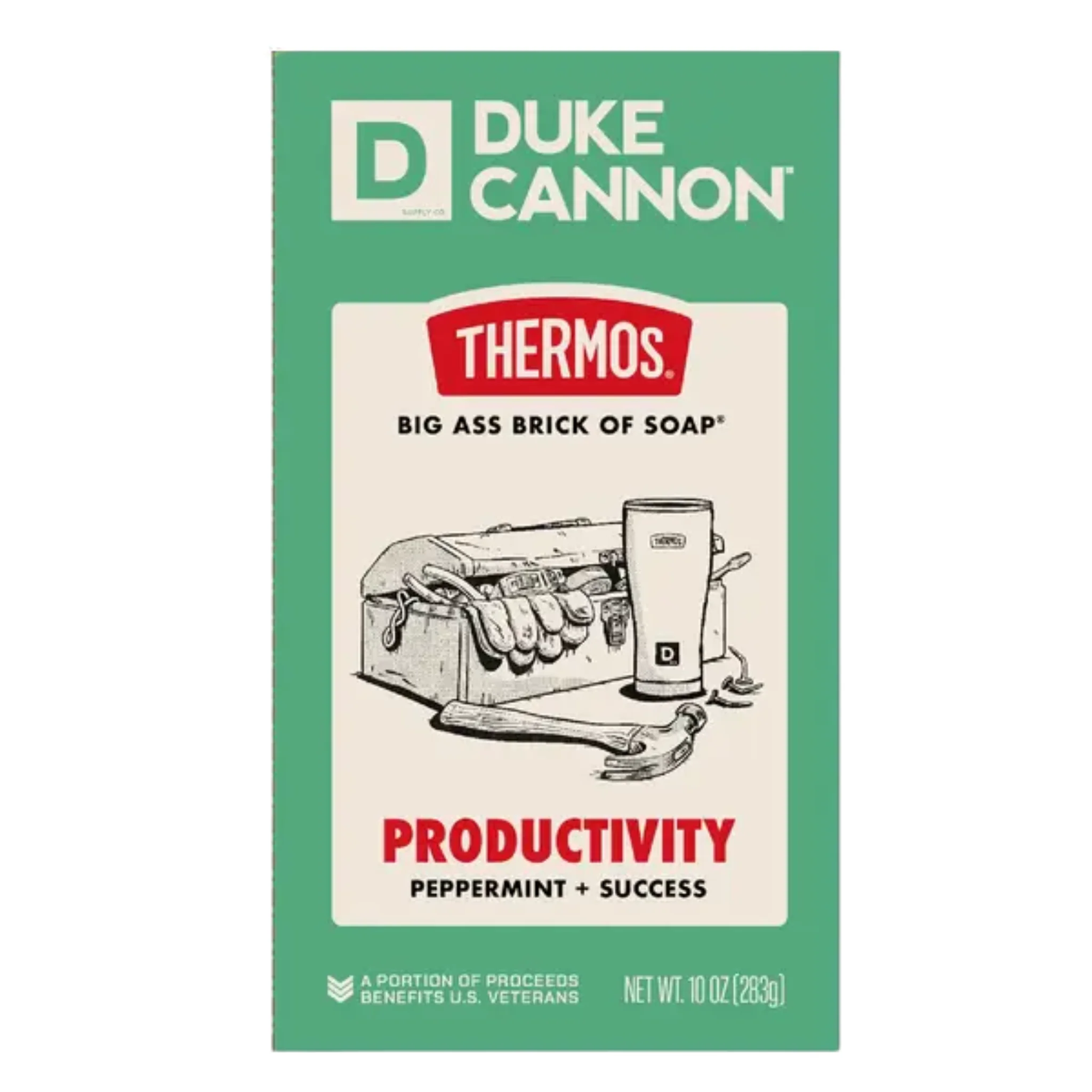 Duke Cannon Big Ass Brick Of Soap 10oz - Productivity Thermos