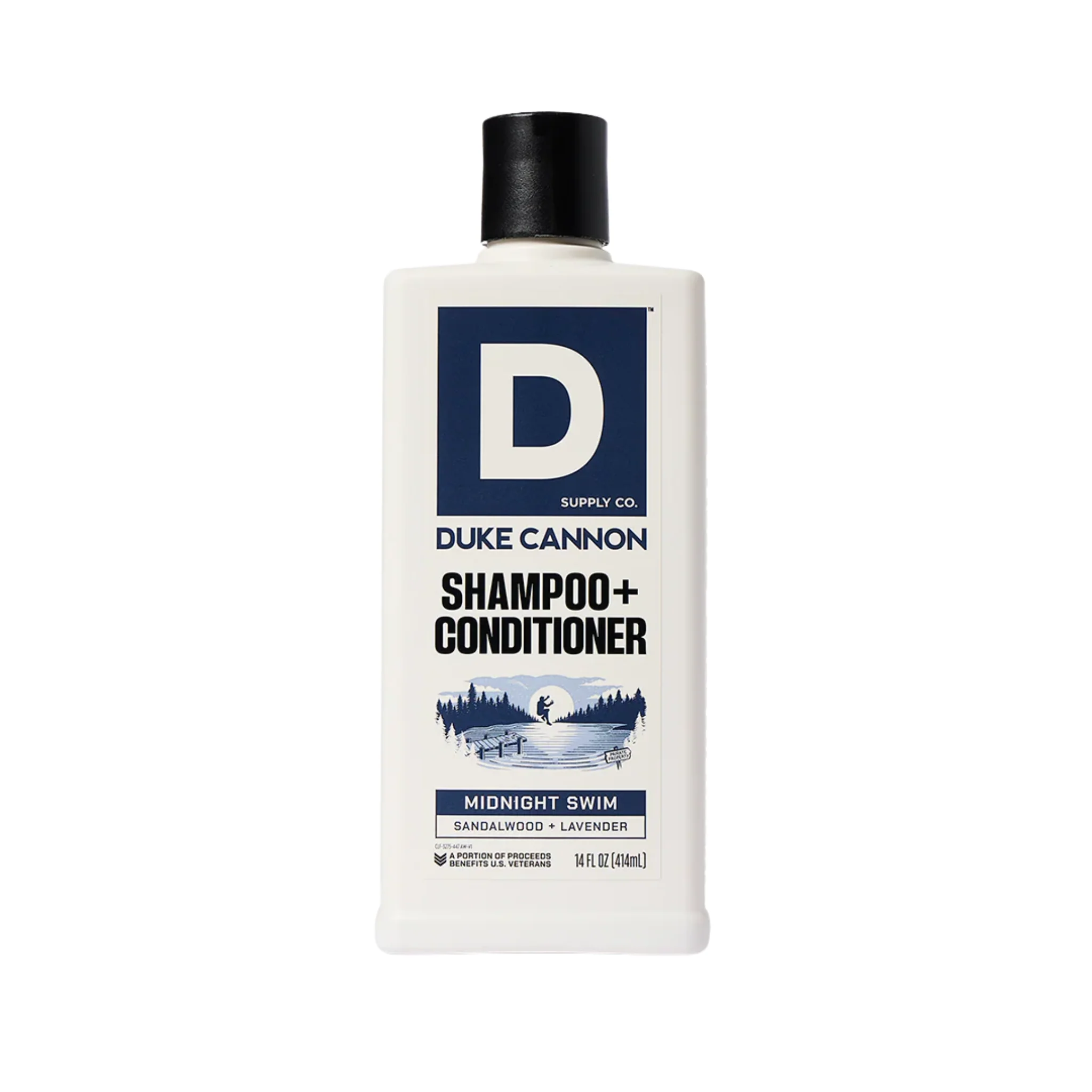 Duke Cannon Shampoo And Conditioner - Midnight Swim