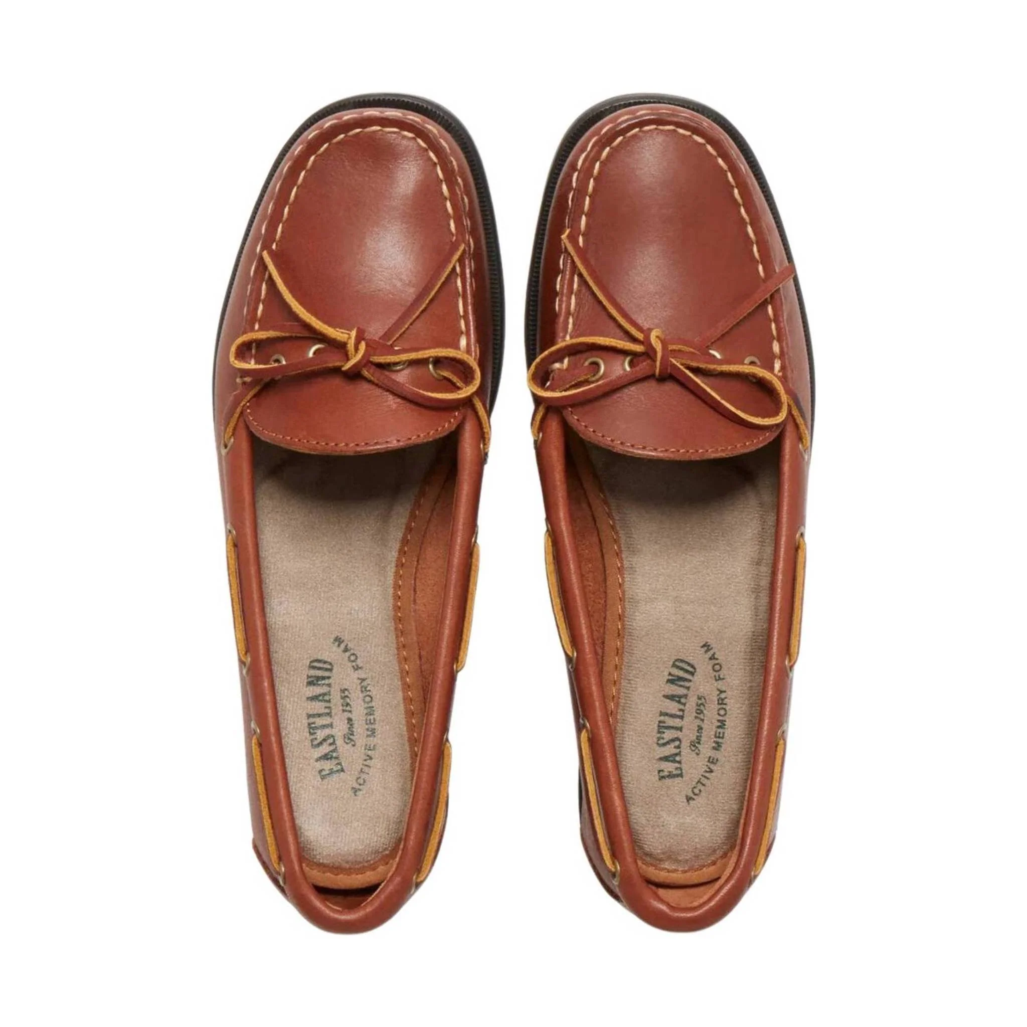 Eastland Women's Yarmouth Camp Moc Slip On - Tan - Image 3