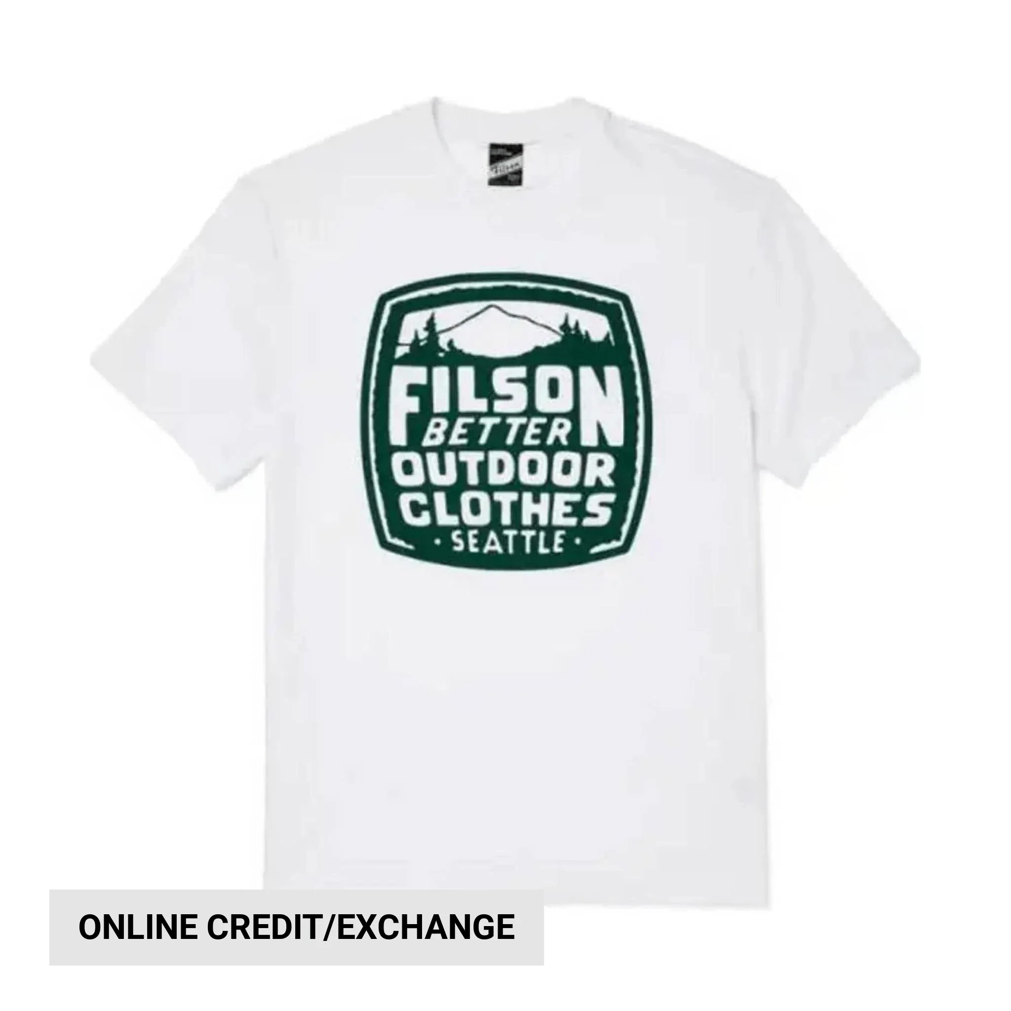 Filson Men's Buckshot T-Shirt - Bright White
