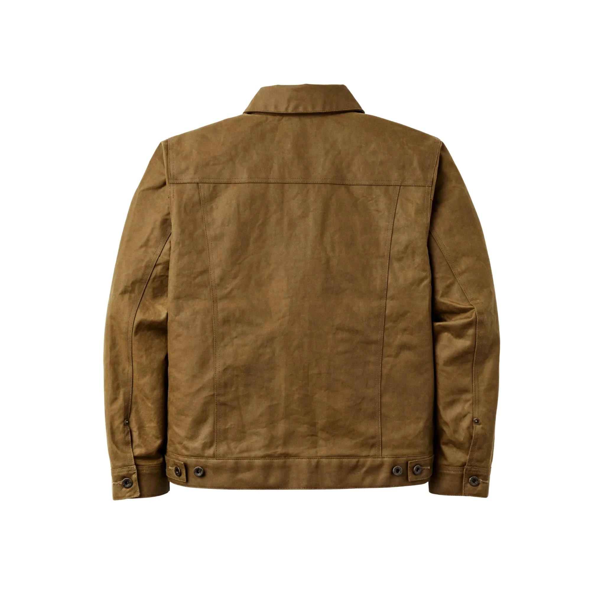 Filson Men's Short Lined Cruiser Jacket - Dark Tan - Image 4