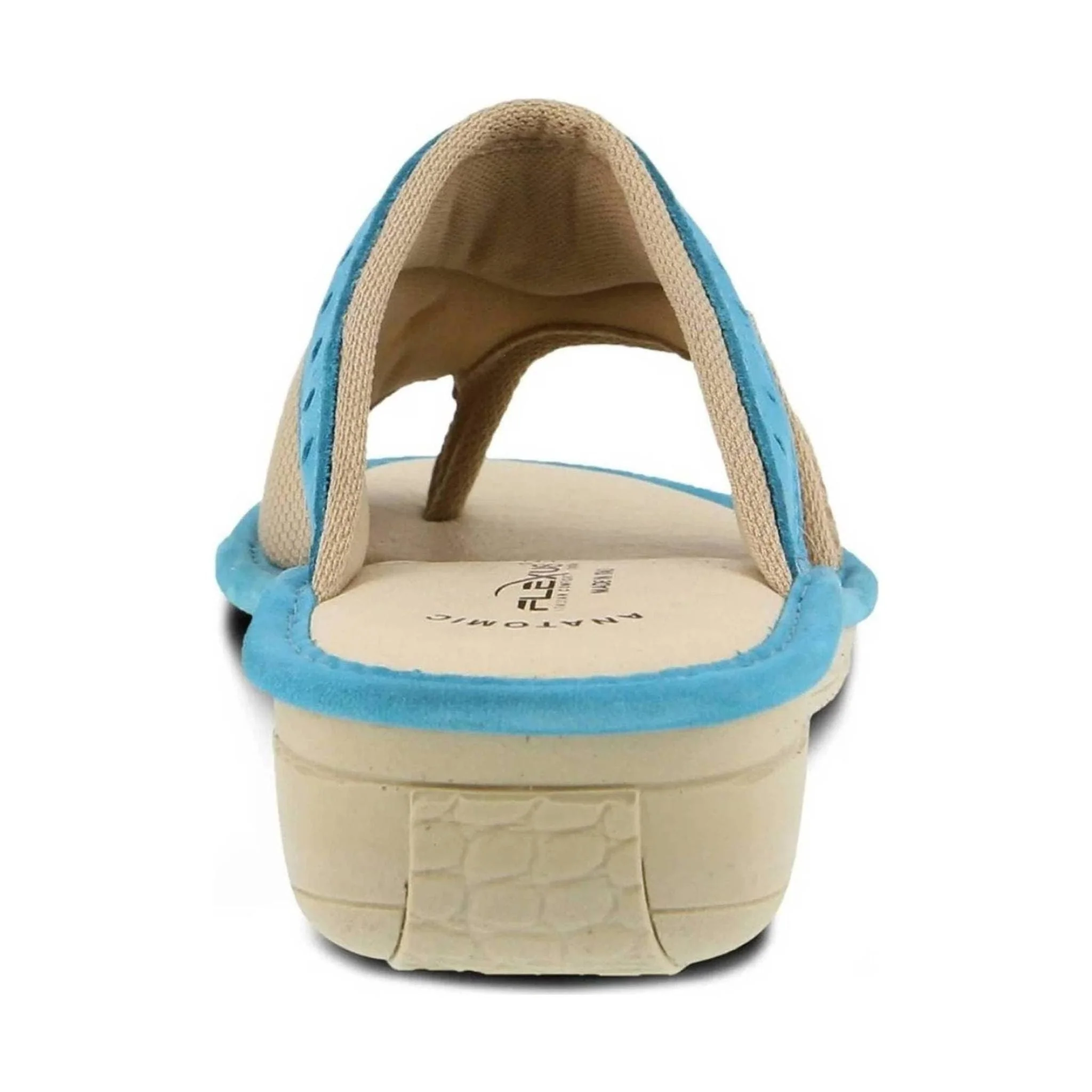 Flexus Pascalle Slide Sandal - Turquoise - Image 3