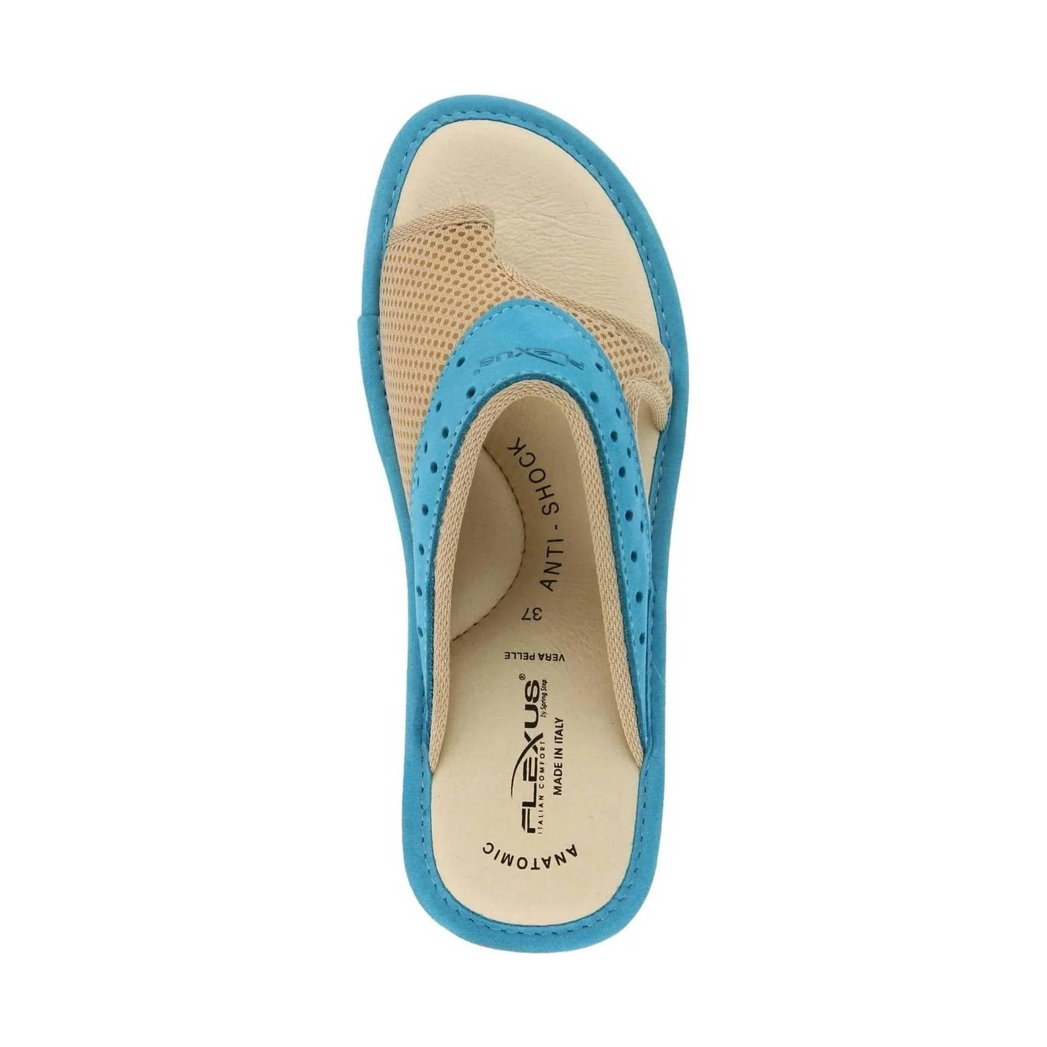 Flexus Pascalle Slide Sandal - Turquoise - Image 4