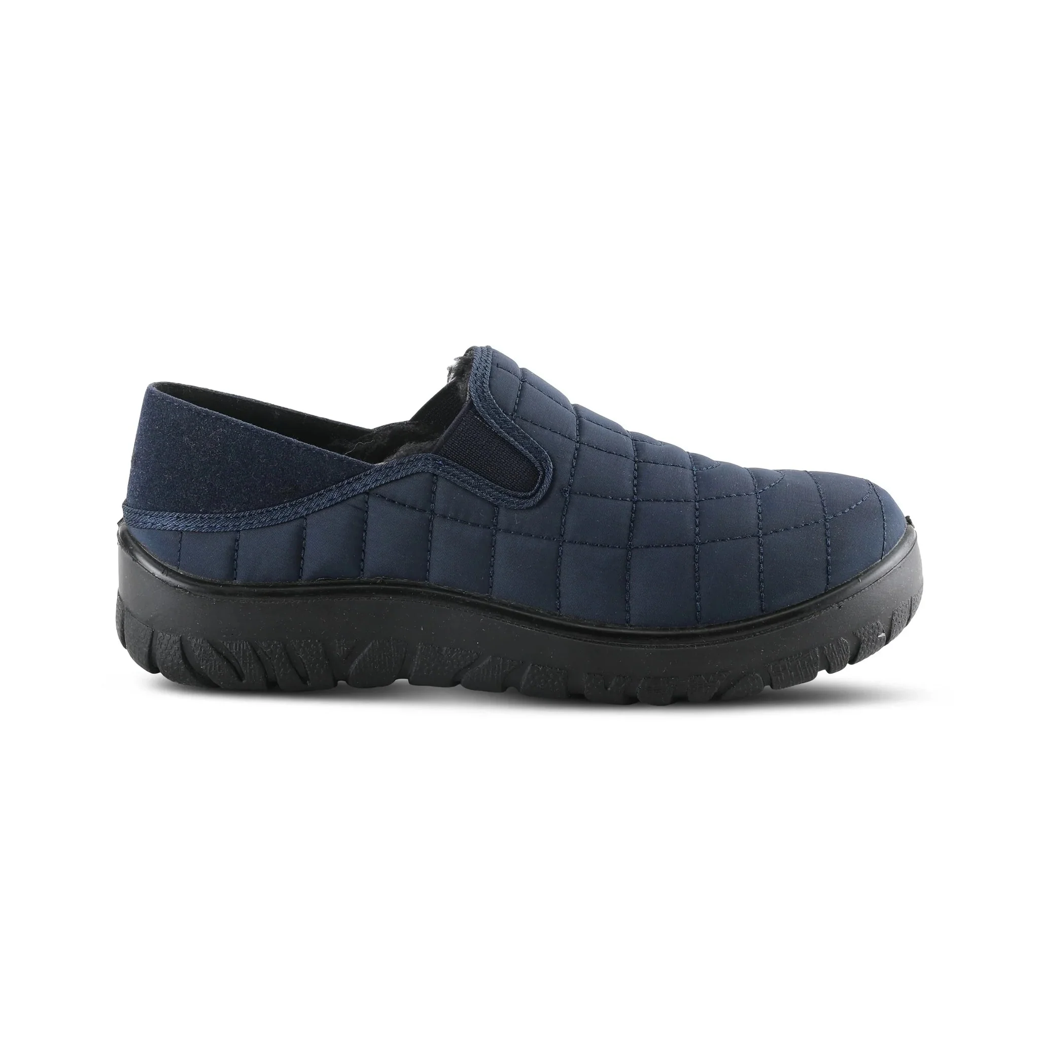 Flexus Women's Mella Slip On Winter Shoes - Navy