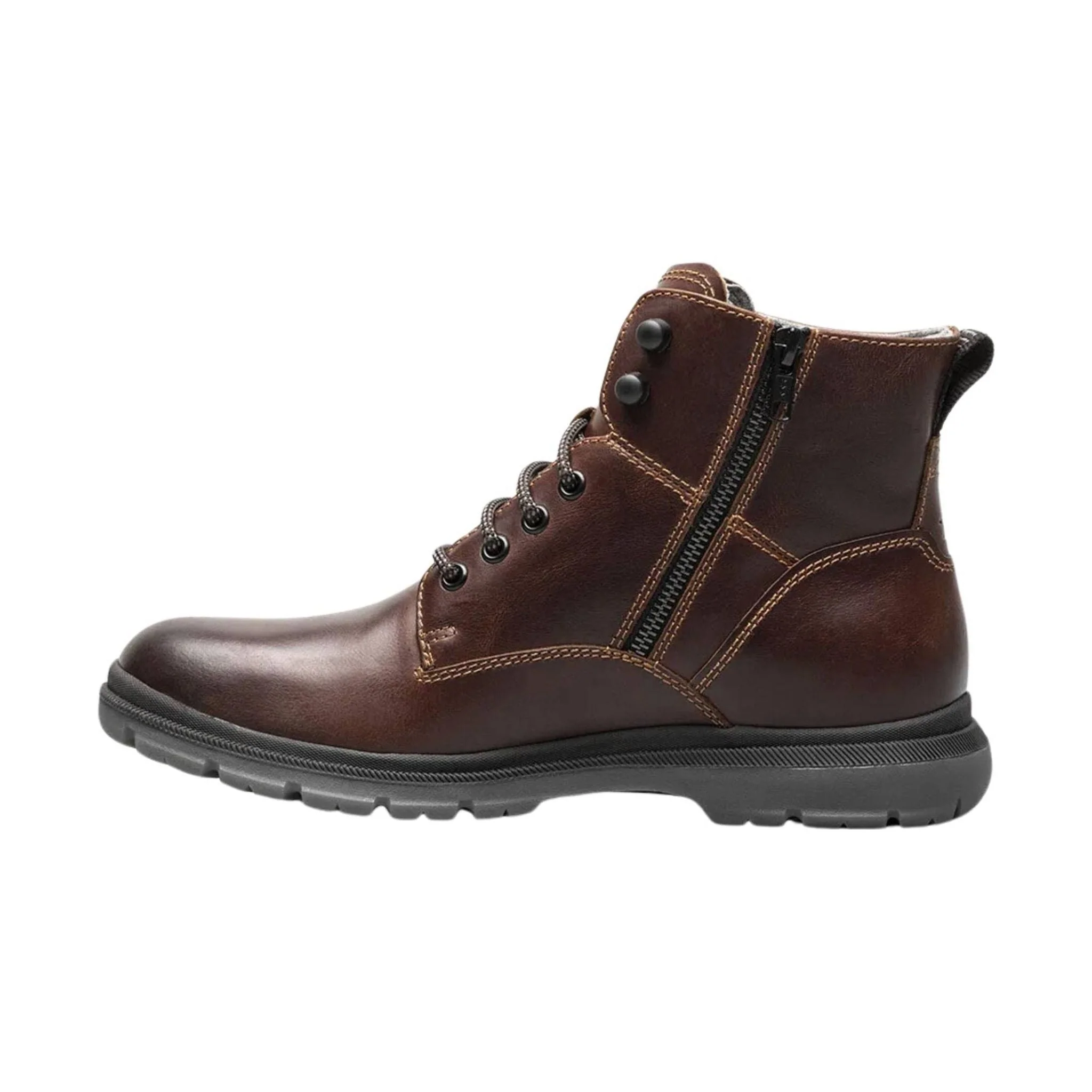 Florsheim Men's Lookout Plain Toe Lace Up Boot - Brown - Image 3