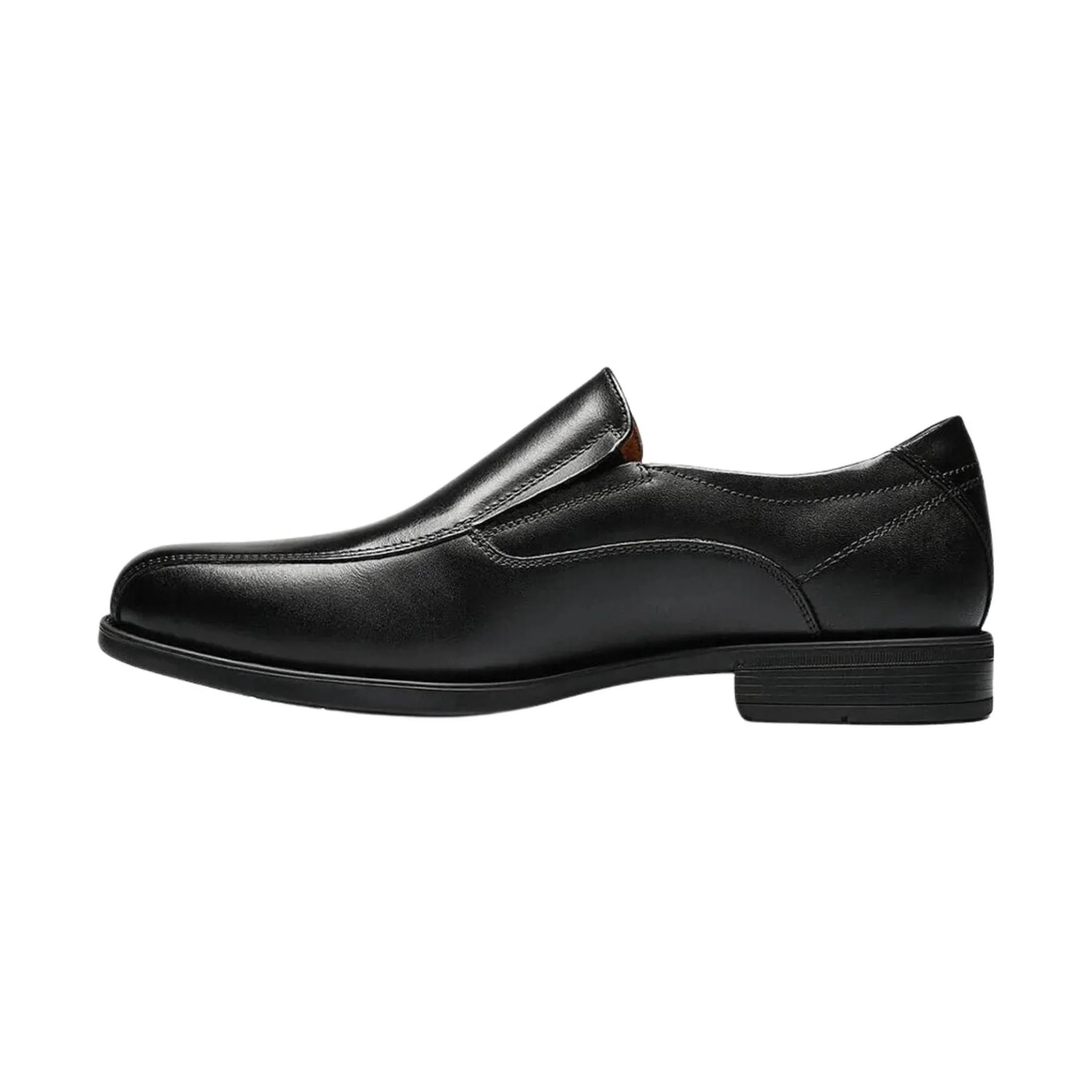 Florsheim Men's Midtown Bike Toe Slip On Shoe - Black - Image 3