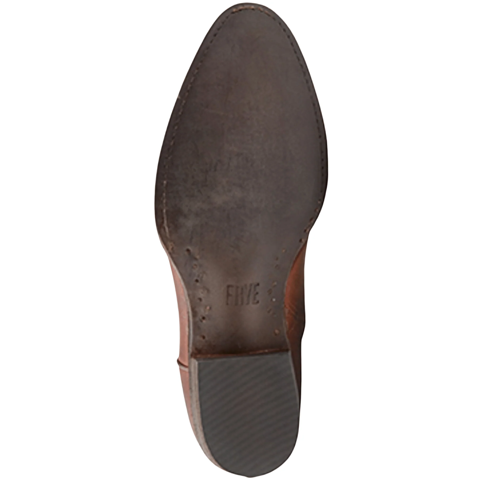 Frye Men's Austin Inside Zip Ankle Boots - Cognac - Image 6