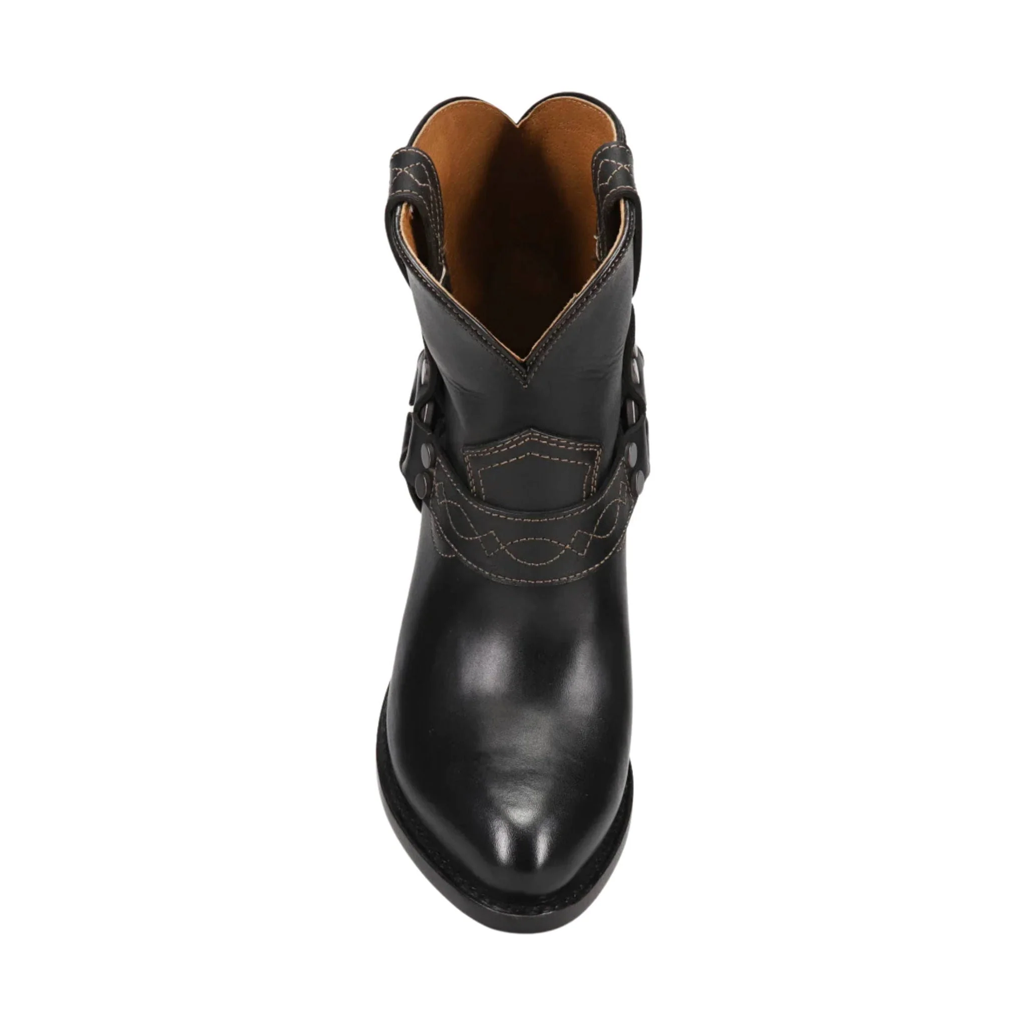 Frye Women's Billy Short Harness Boots - Black - Image 3