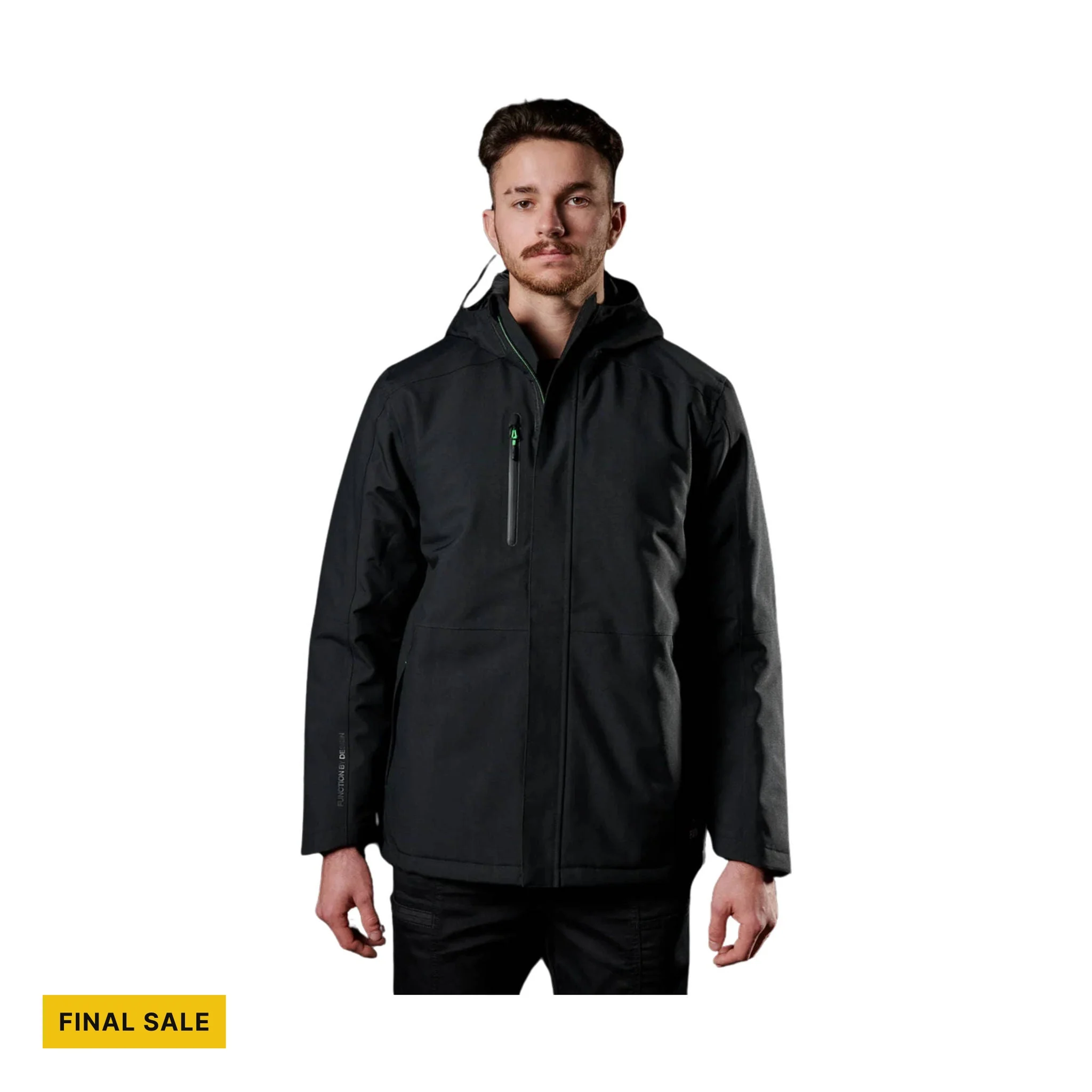 FXD Men's WO-1 Insulated Work Jacket - Black