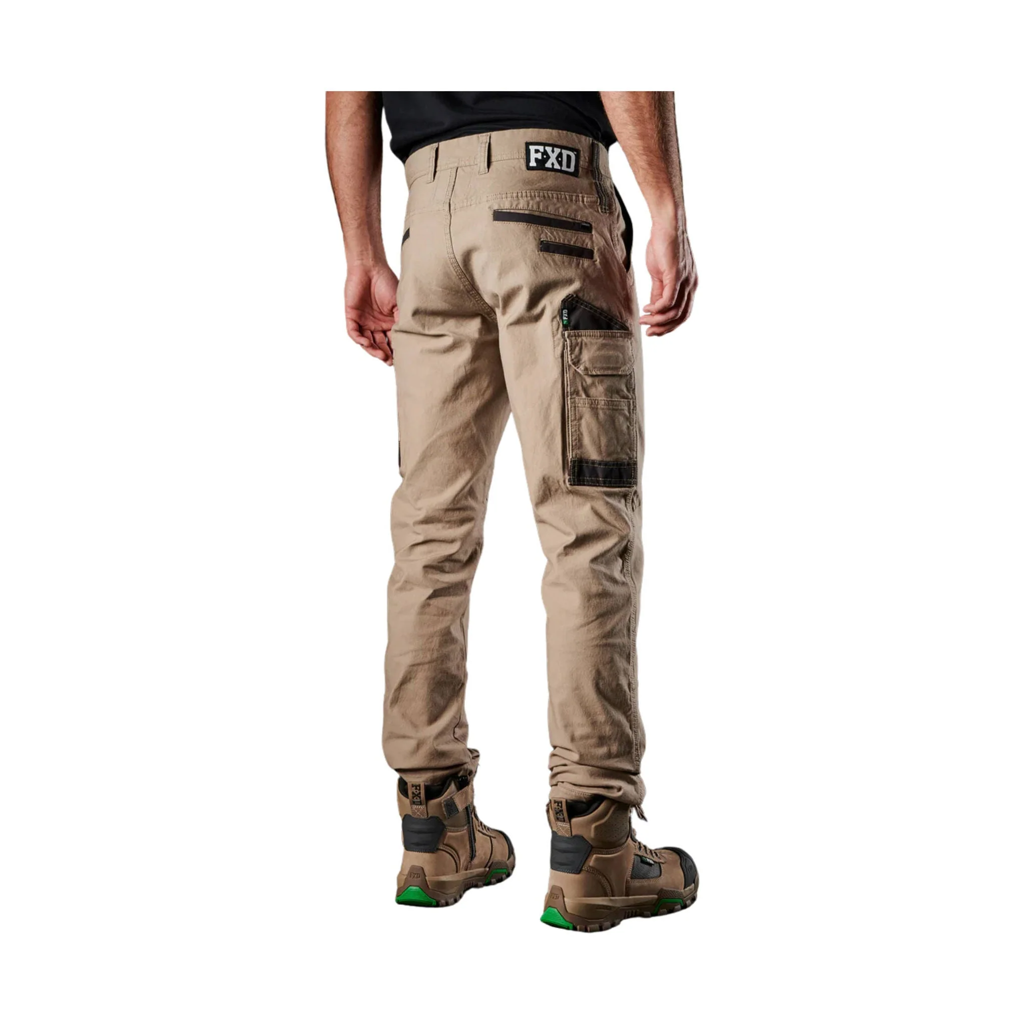 FXD Men's WP-3 Stretch Work Pants - Khaki - Image 4