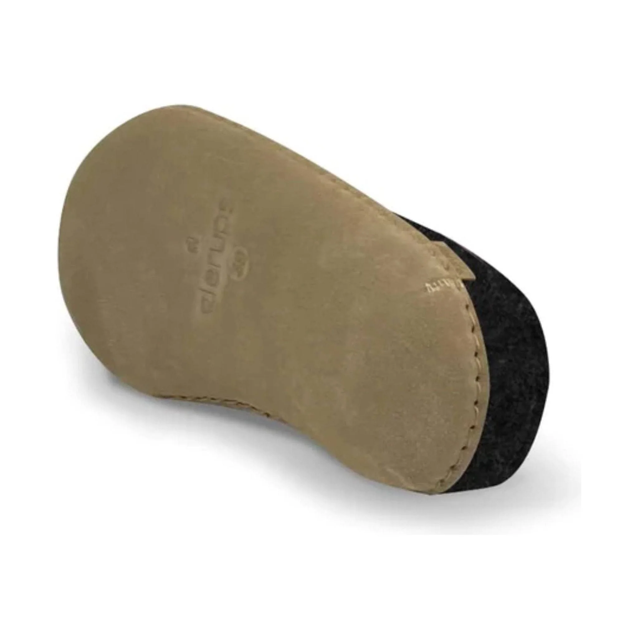 Glerups Slip On With Leather Sole Slipper - Charcoal - Image 4