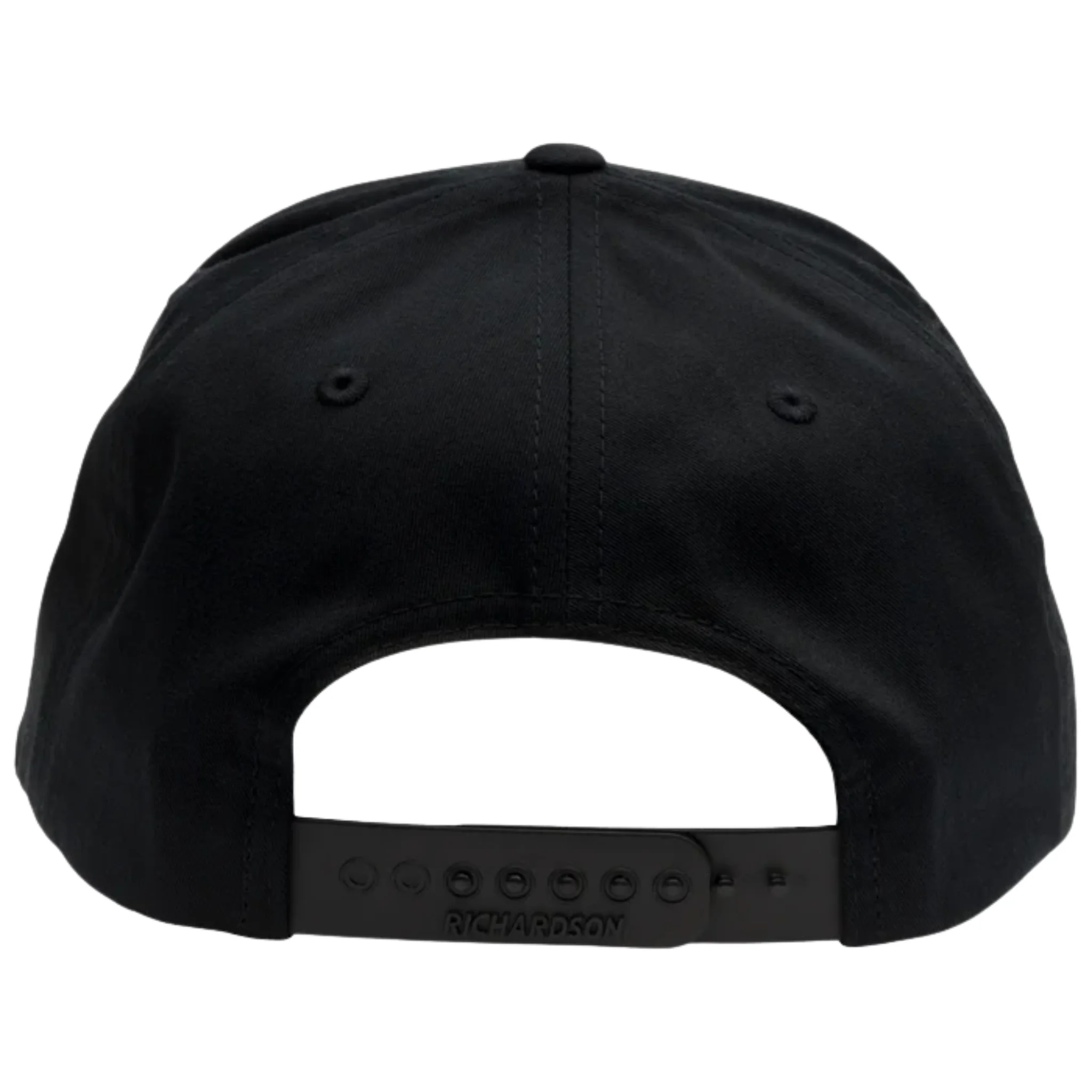 Grundens Fishbones Trucker 312 Hat - Black/Charcoal - Image 2