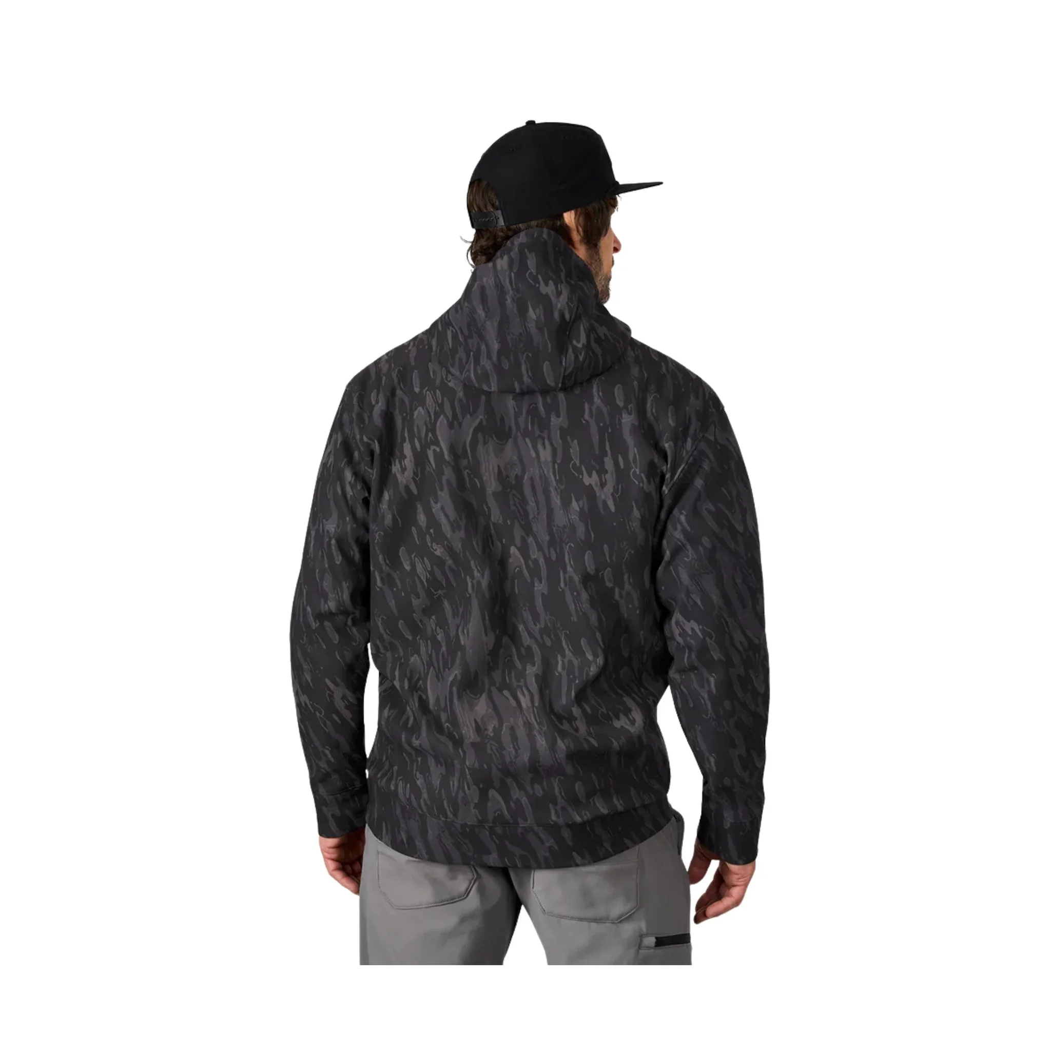 Grundens Men's Kryall Hoodie - Blackbeard Camo - Image 2