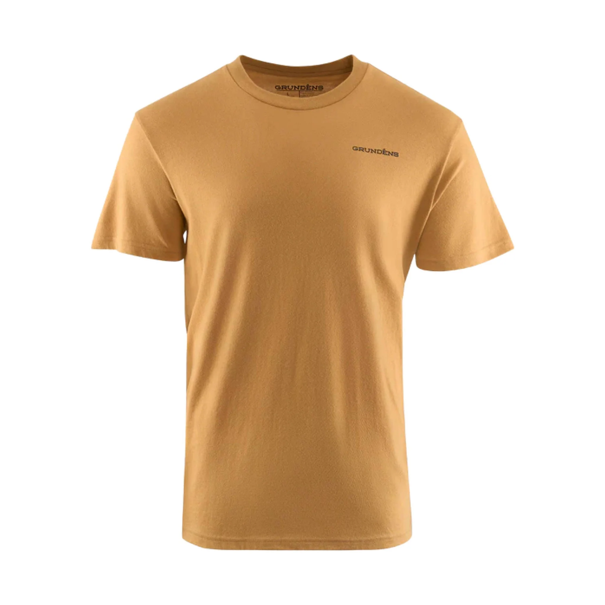 Grundens Men's Leroy Brown Short Sleeve T Shirt - Whiskey - Image 2