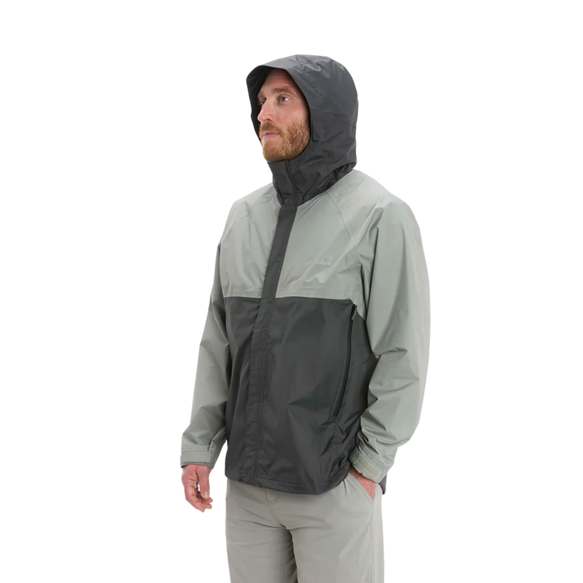Grundens Men's Trident Rain Jacket - Metal - Image 2