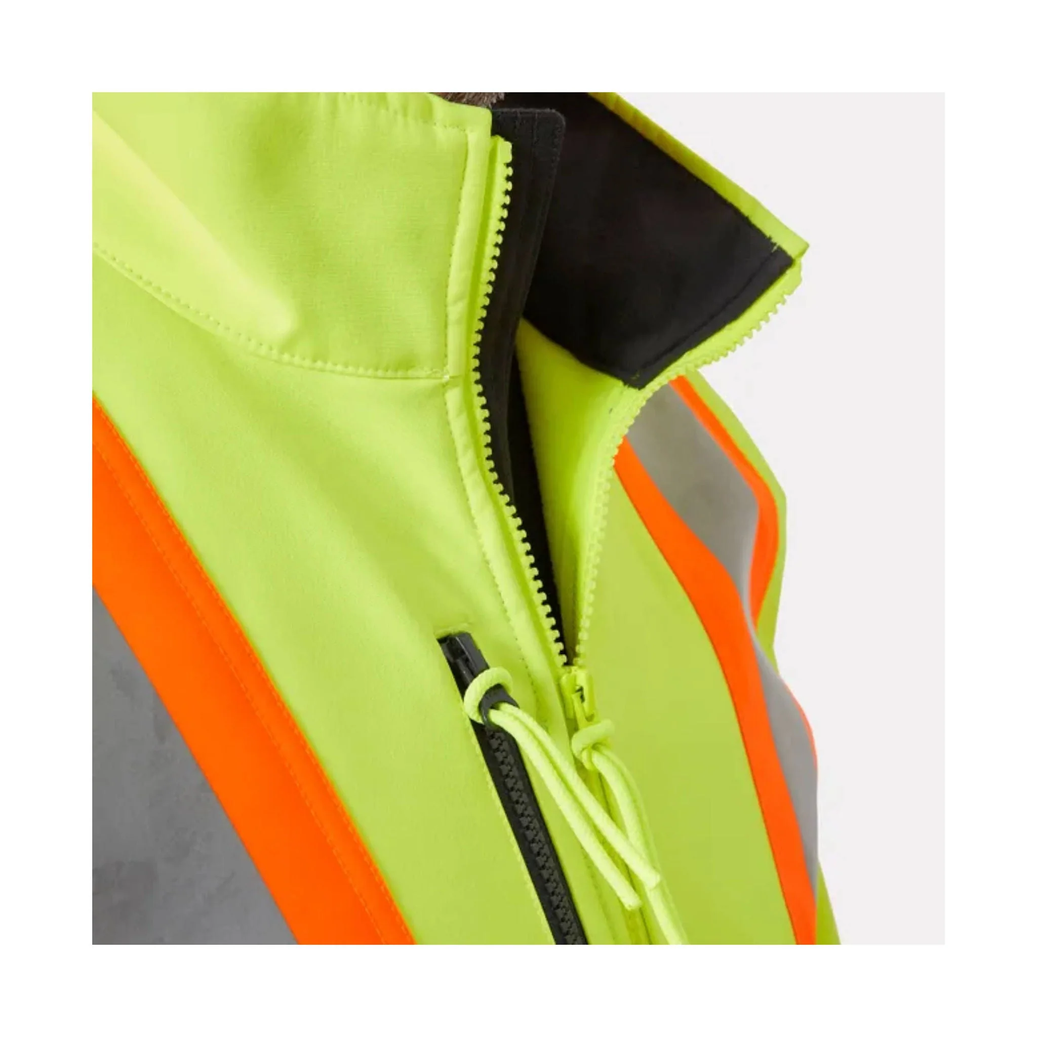 Helly Hansen Men's Alta Softshell Jacket CSA - Yellow/Ebony - Image 3