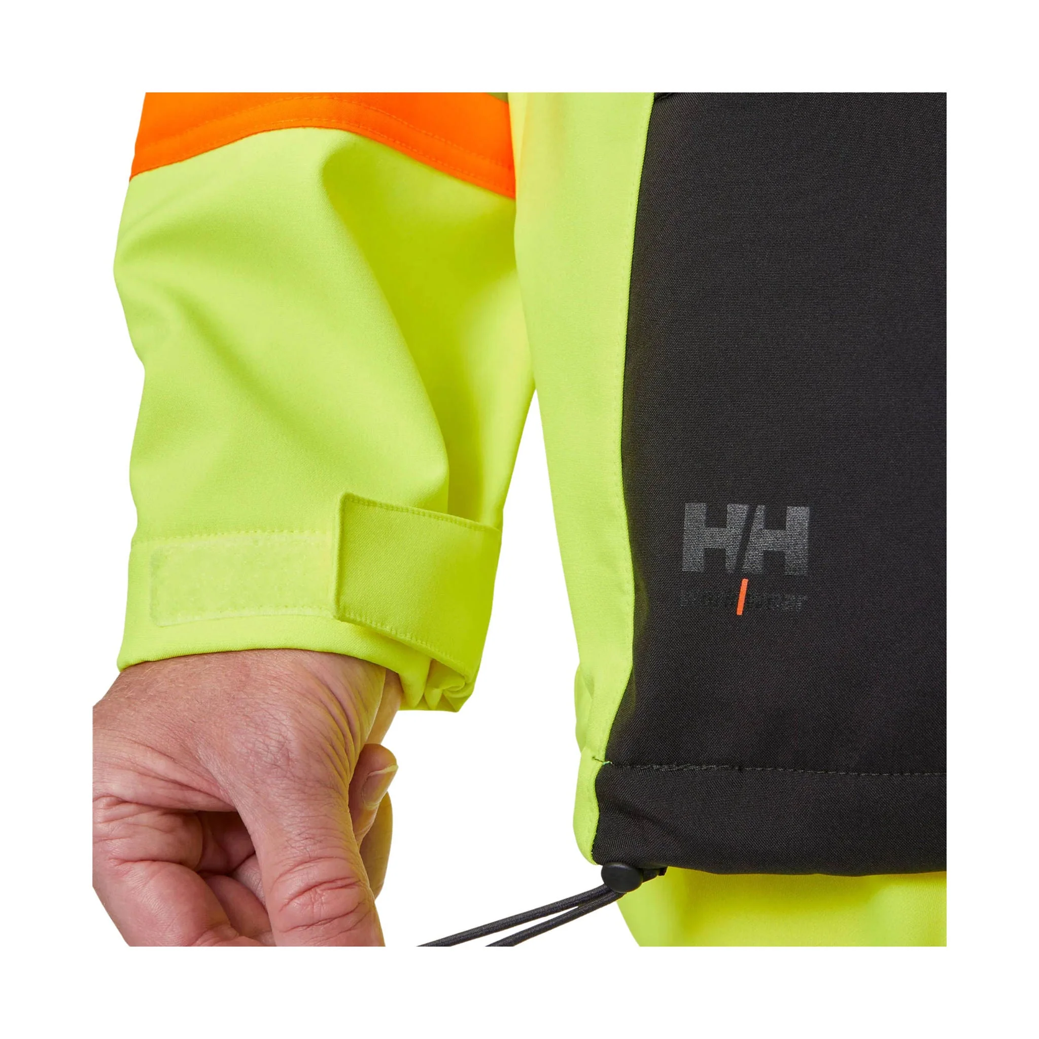 Helly Hansen Men's Alta Softshell Jacket CSA - Yellow/Ebony - Image 6