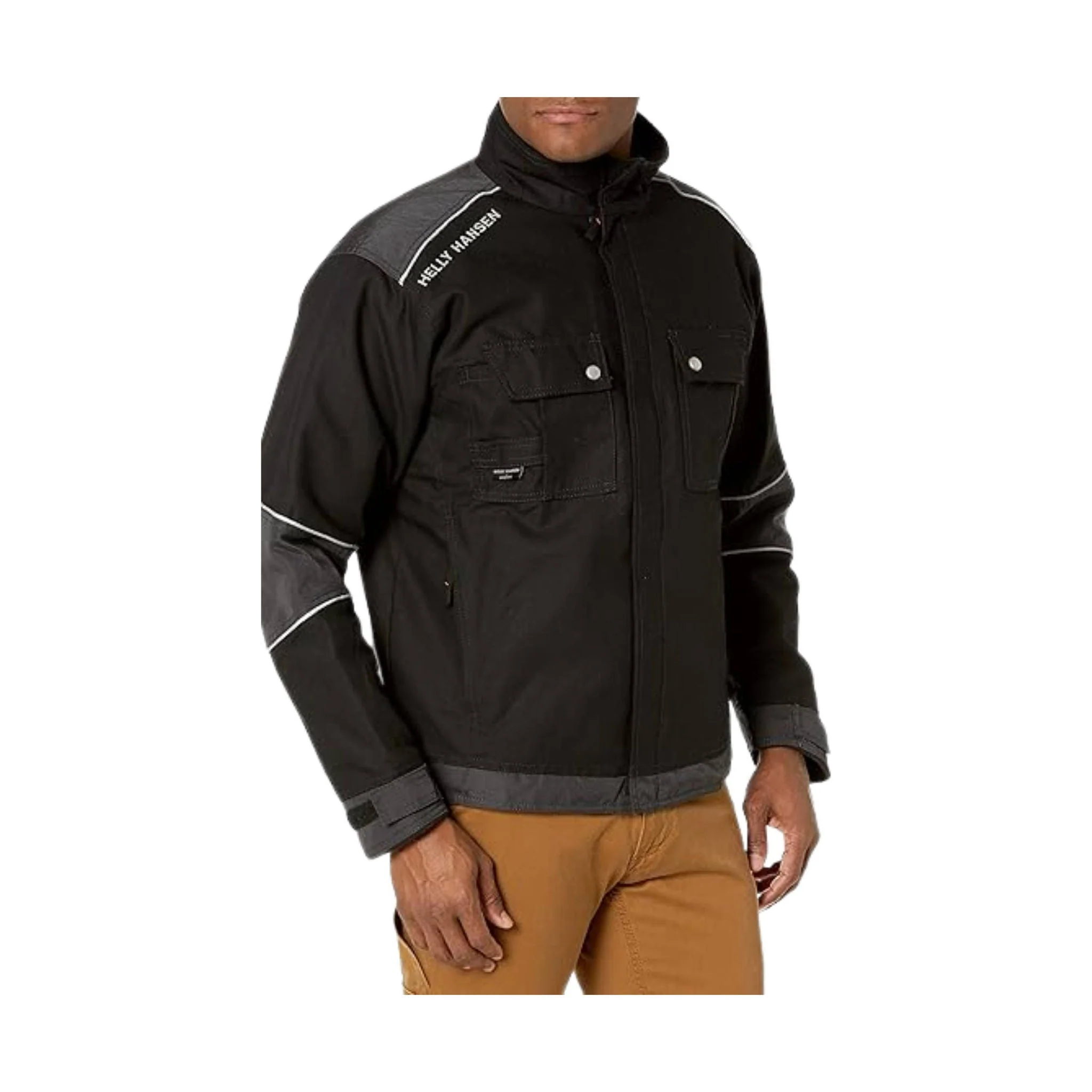 Helly Hansen Men's Chelsea Lined Work Jacket - Black/Charcoal