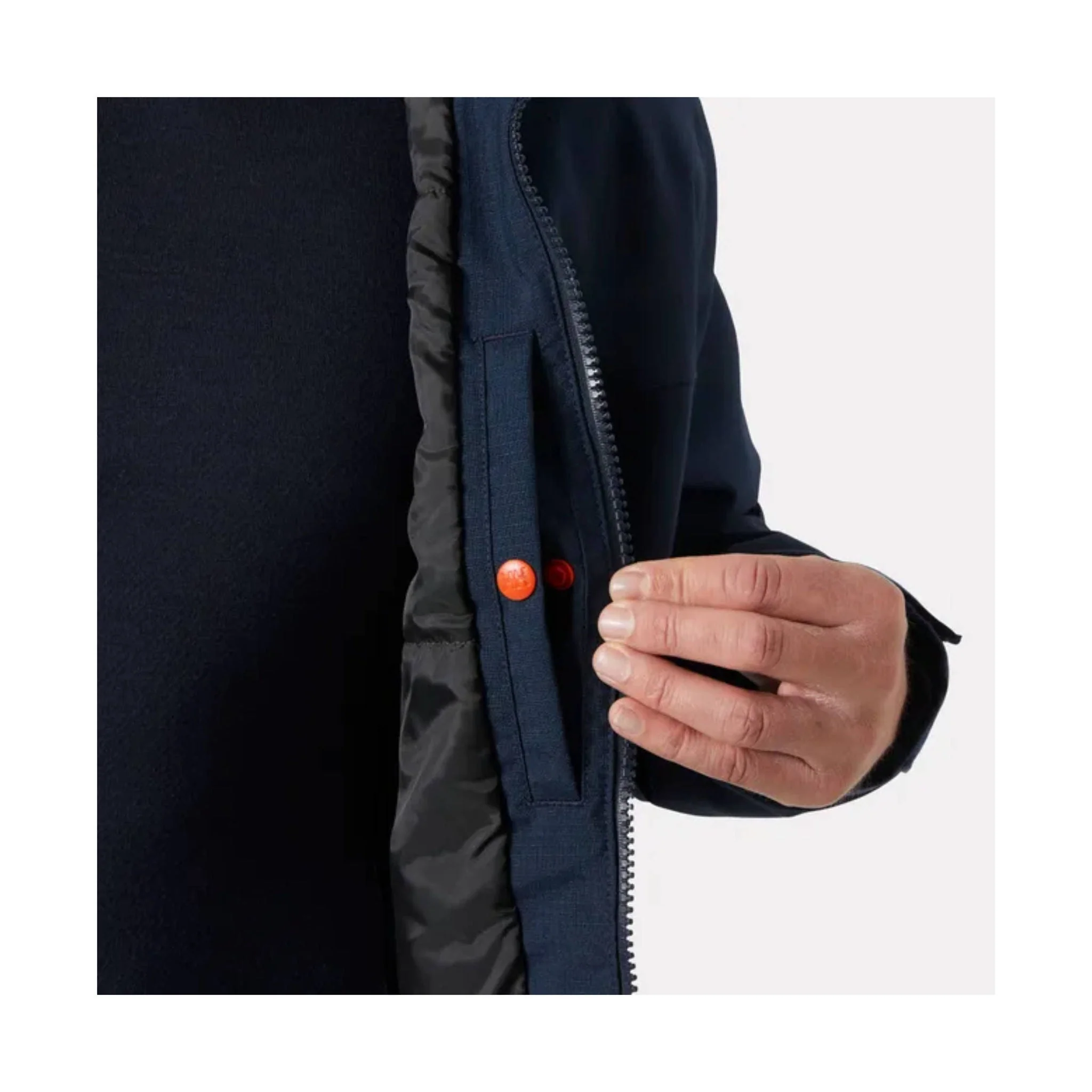 Helly Hansen Men's Oxford Insulated Winter Jacket - Navy - Image 8