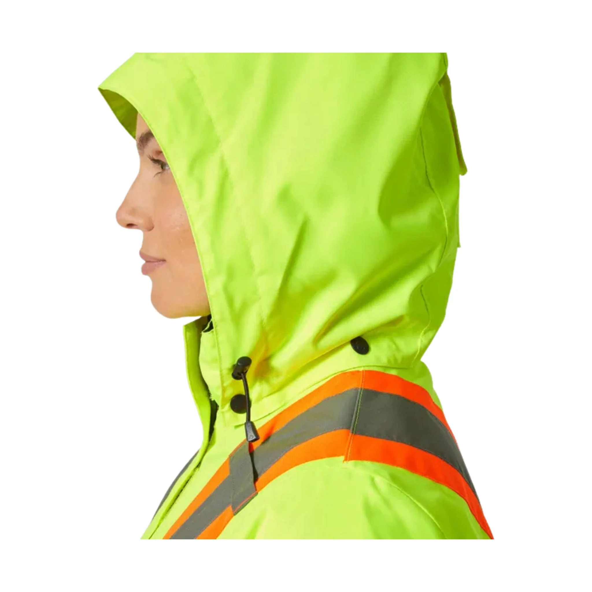 Helly Hansen Women's Alta Winter Hi Vis CSA Jacket - Yellow/Ebony - Image 5