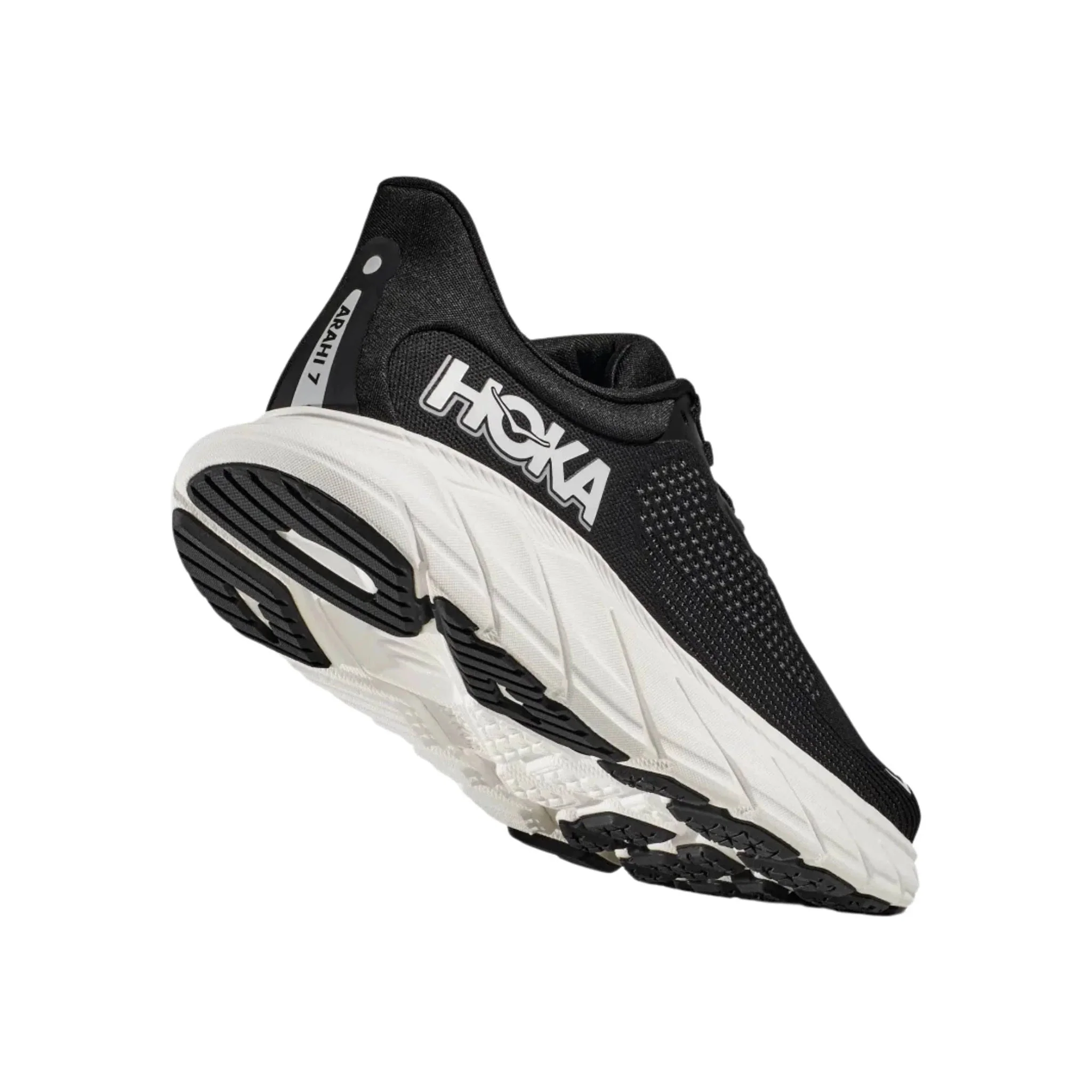 HOKA Men's Arahi 7 - Black/White - Image 3
