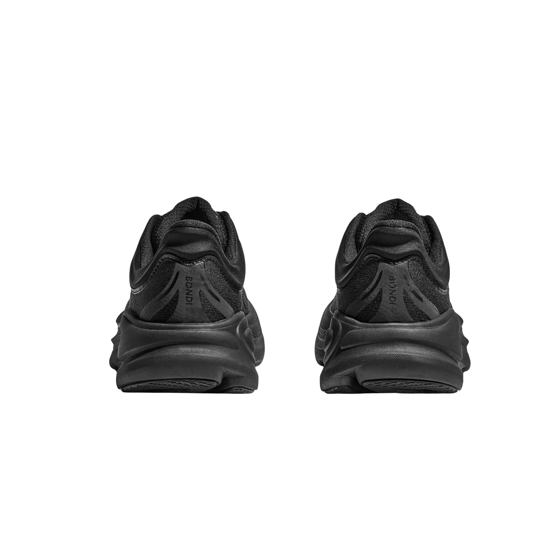 HOKA Men's Bondi 9 Running Shoes - Black/Black - Image 3