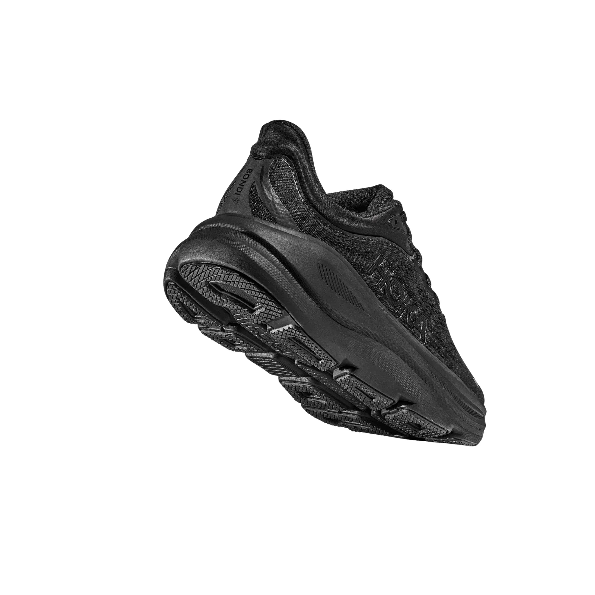 HOKA Men's Bondi 9 Running Shoes - Black/Black - Image 5