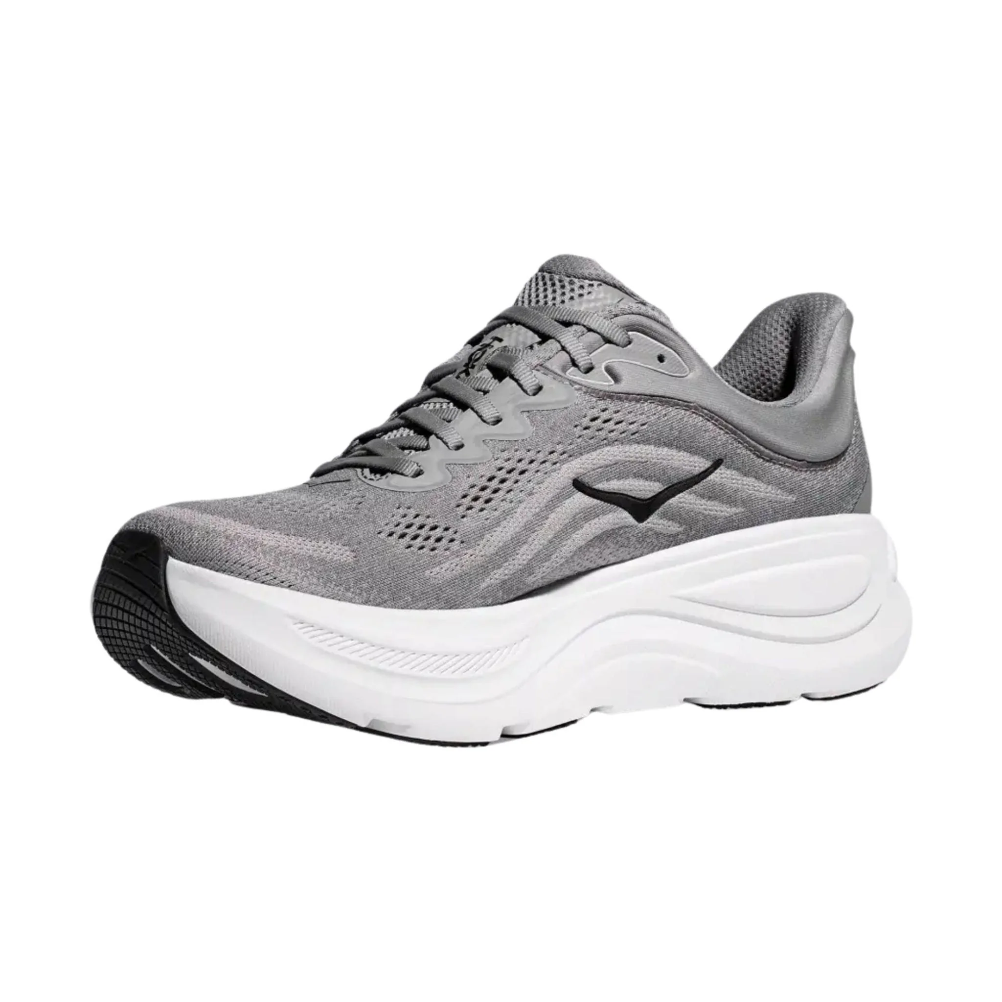 HOKA Men's Bondi 9 Running Shoes - Gal Grey/Stellar Grey - Image 2