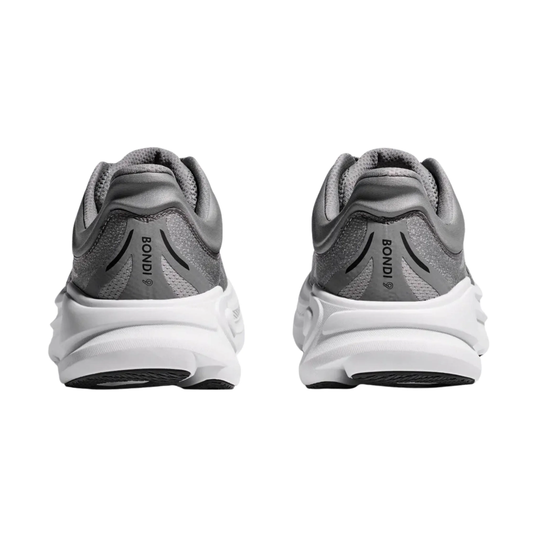 HOKA Men's Bondi 9 Running Shoes - Gal Grey/Stellar Grey - Image 3