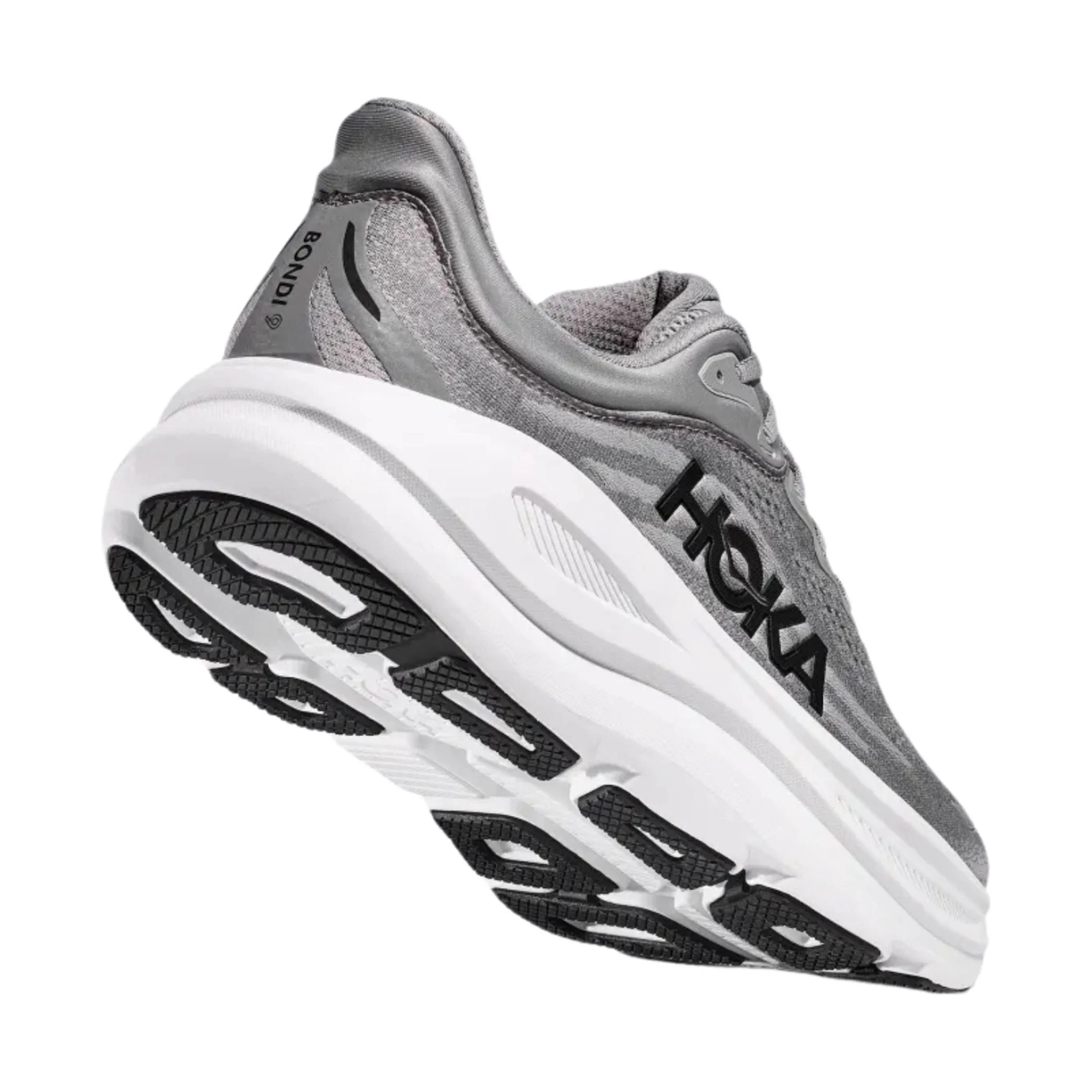 HOKA Men's Bondi 9 Running Shoes - Gal Grey/Stellar Grey - Image 5