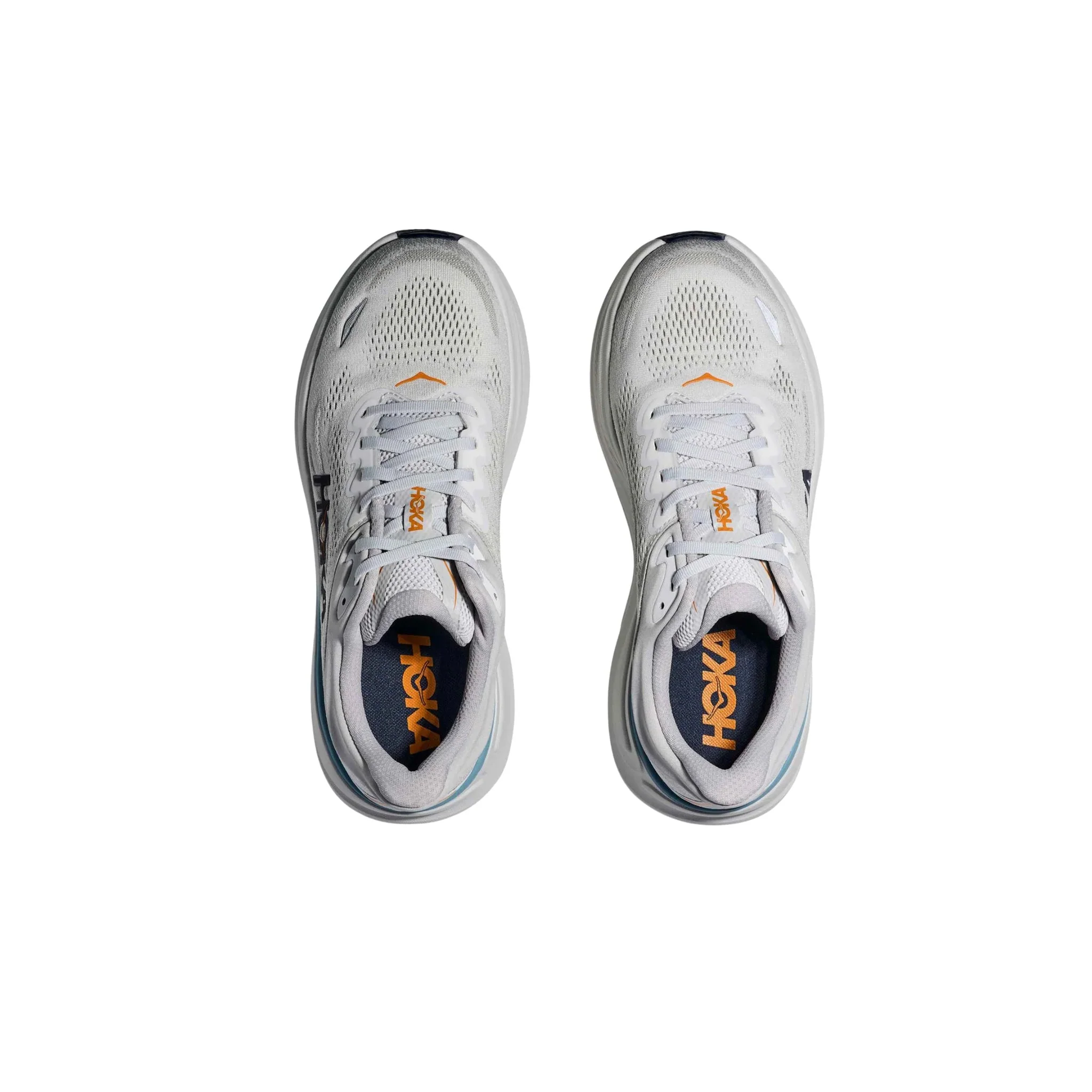 HOKA Men's Bondi 9 Running Shoes - Stardust/Cosmic Grey - Image 4