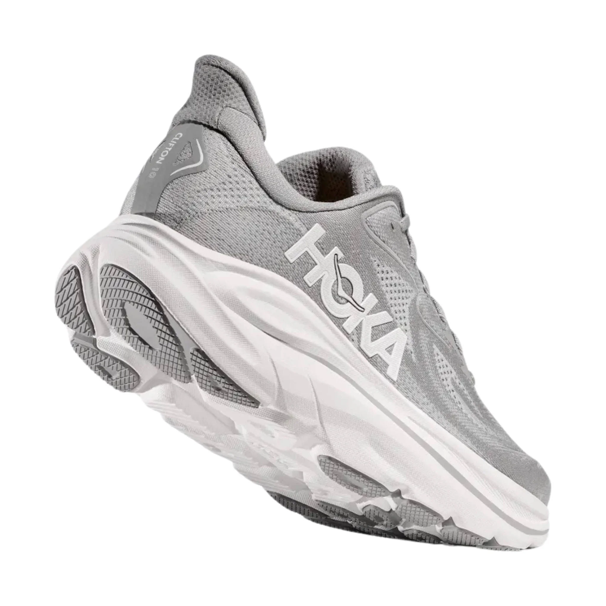 HOKA Men's Clifton 10 Running Shoes - Stellar Grey/Stardust - Image 5